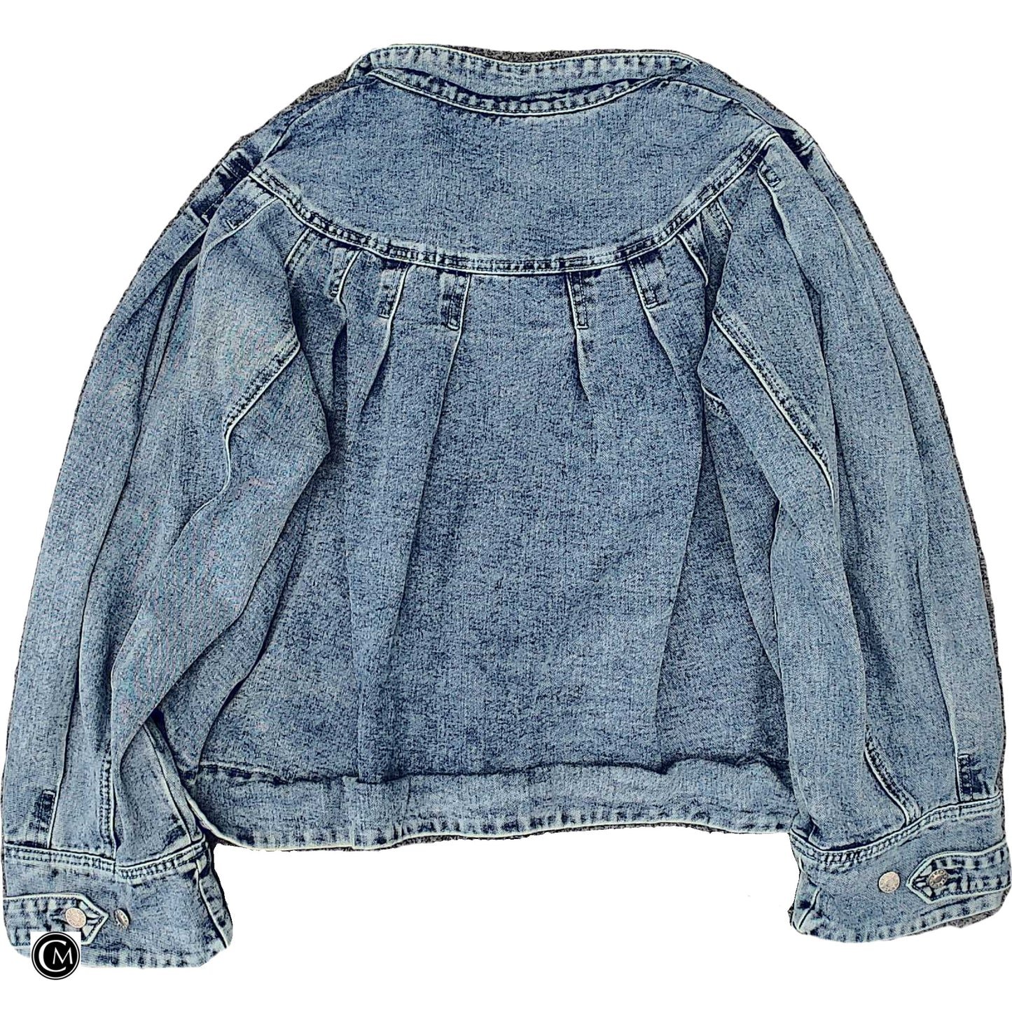 Jacket Denim By Clothes Mentor In Blue Denim, Size: Xxl image 2
