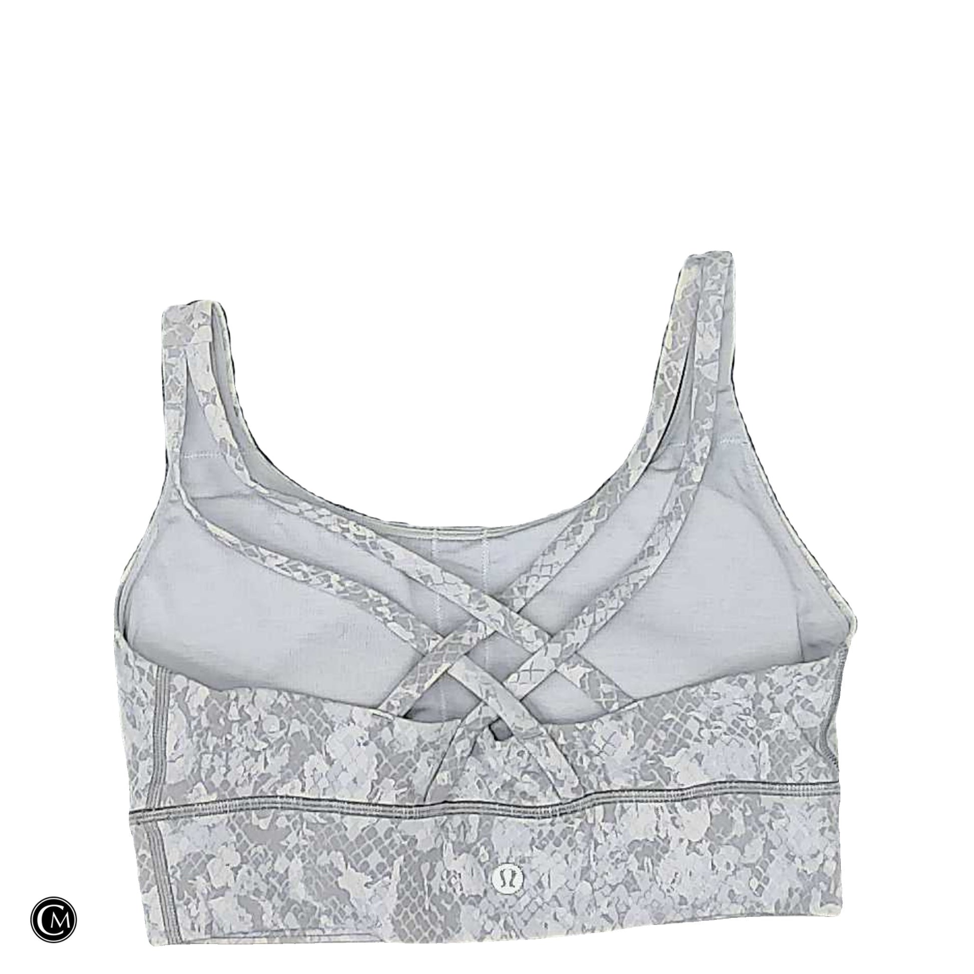Athletic Bra By Lululemon In Grey, Size: S image 2