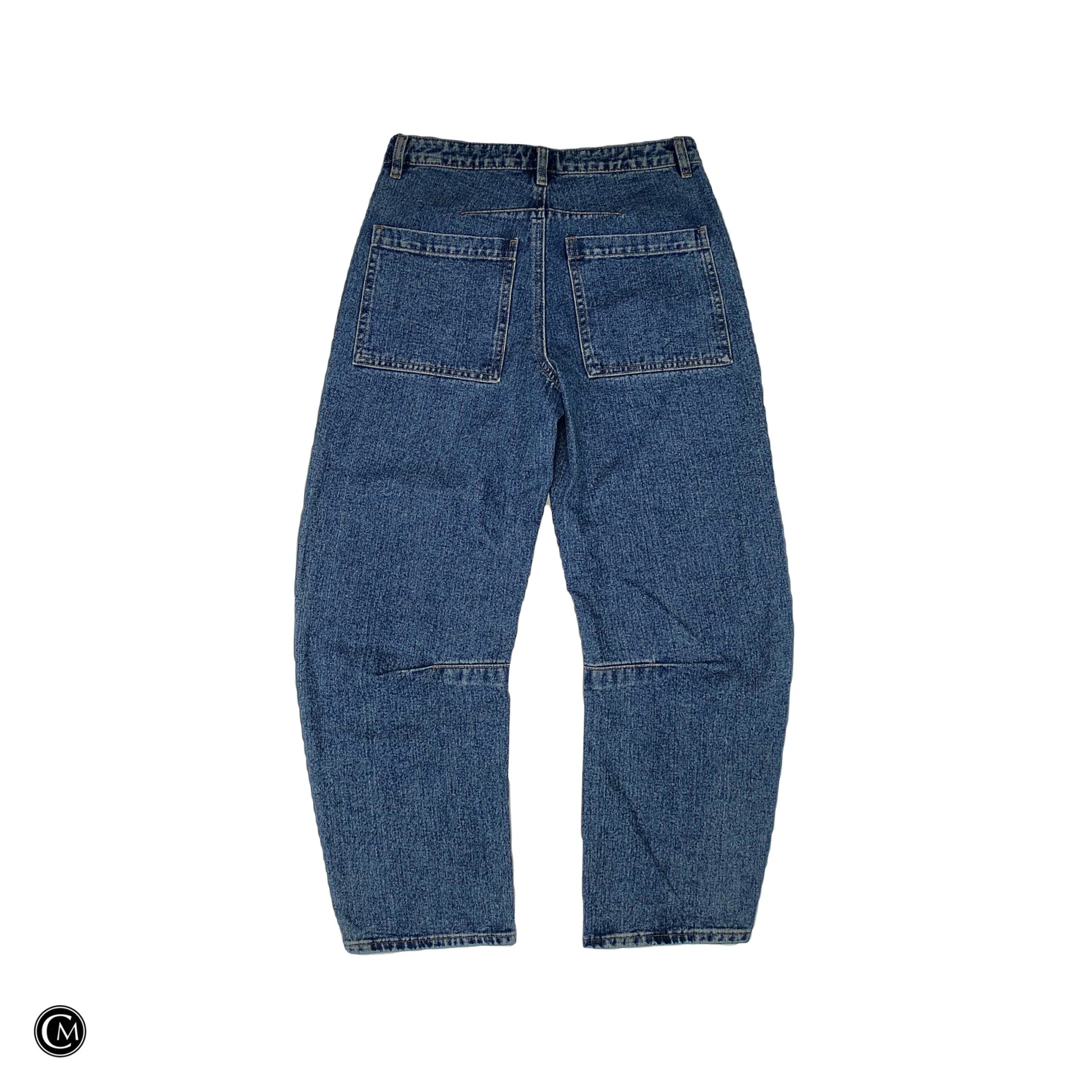 Jeans Wide Leg By Steve Madden In Blue Denim, Size: Xs image 2