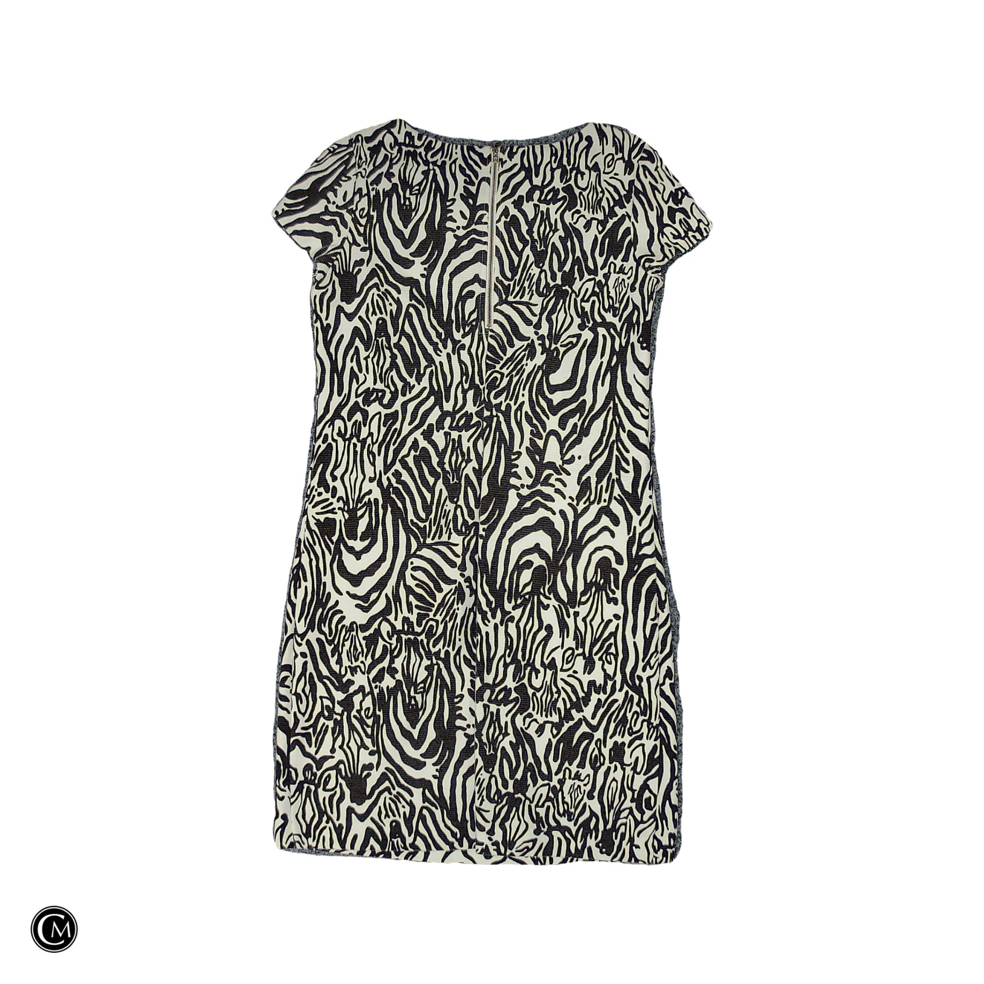 Dress Designer By Lilly Pulitzer In Brown & White, Size: M image 2