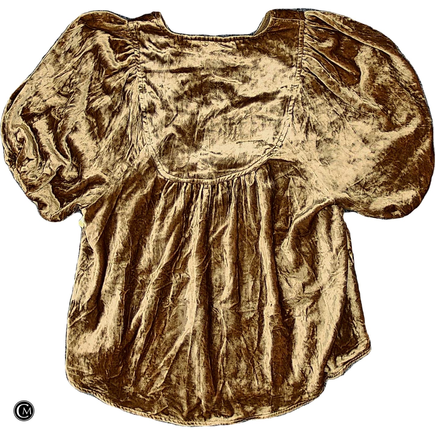 Top Ls By Anthropologie In Gold, Size: Xxs image 2