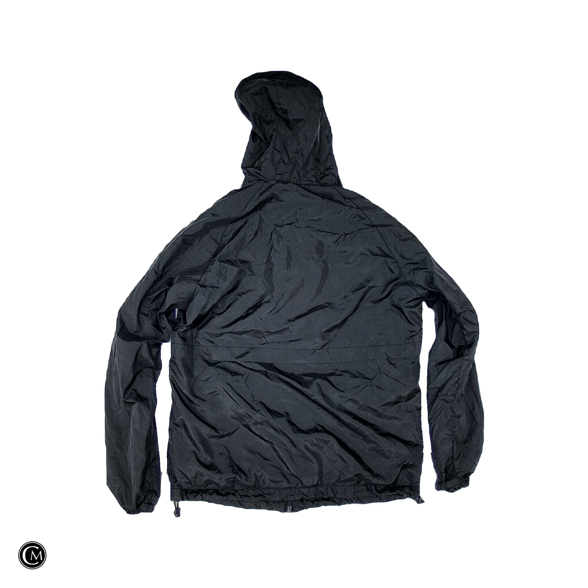 Jacket Windbreaker By New Balance In Black, Size: M image 2