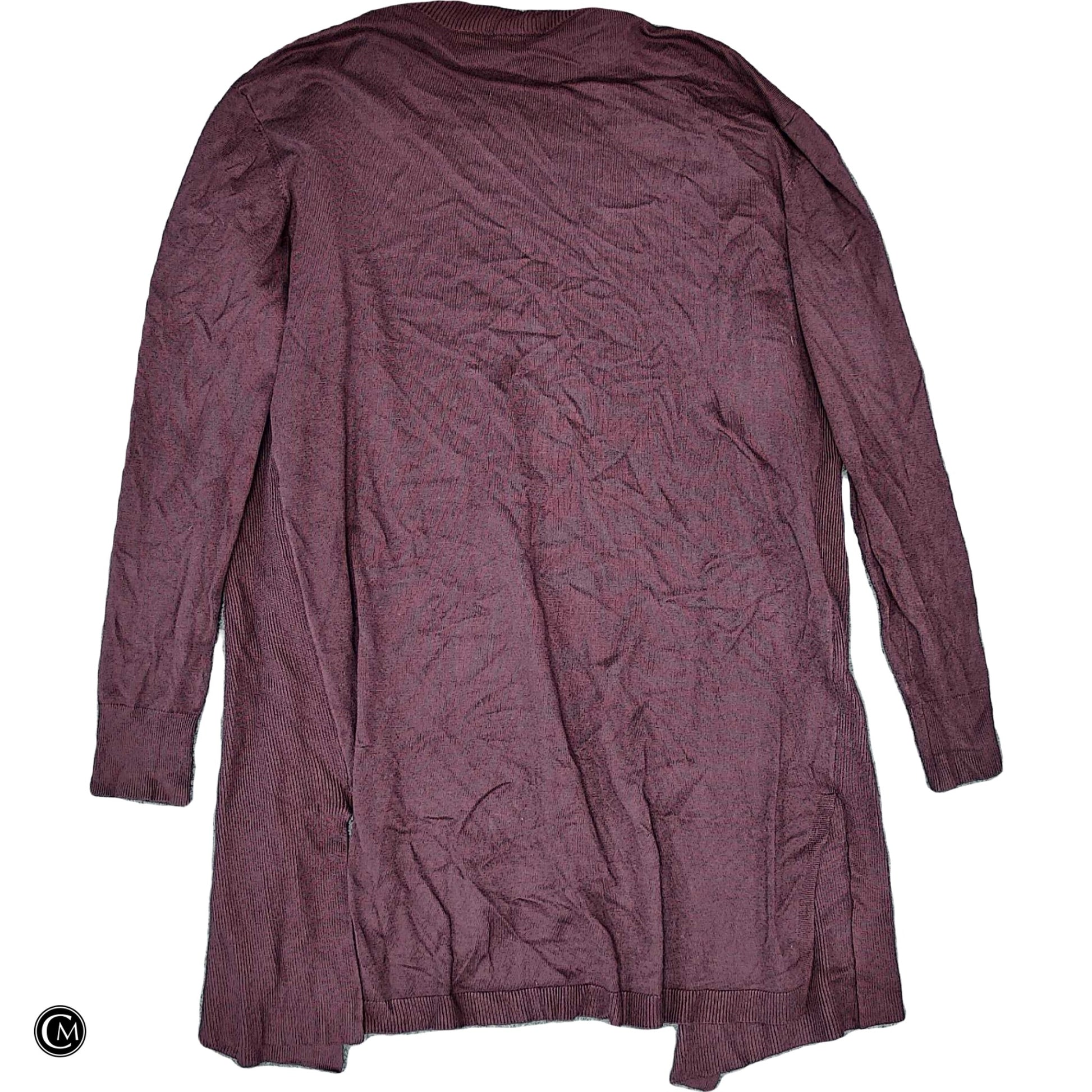 Cardigan By Worthington In Maroon, Size: M image 2