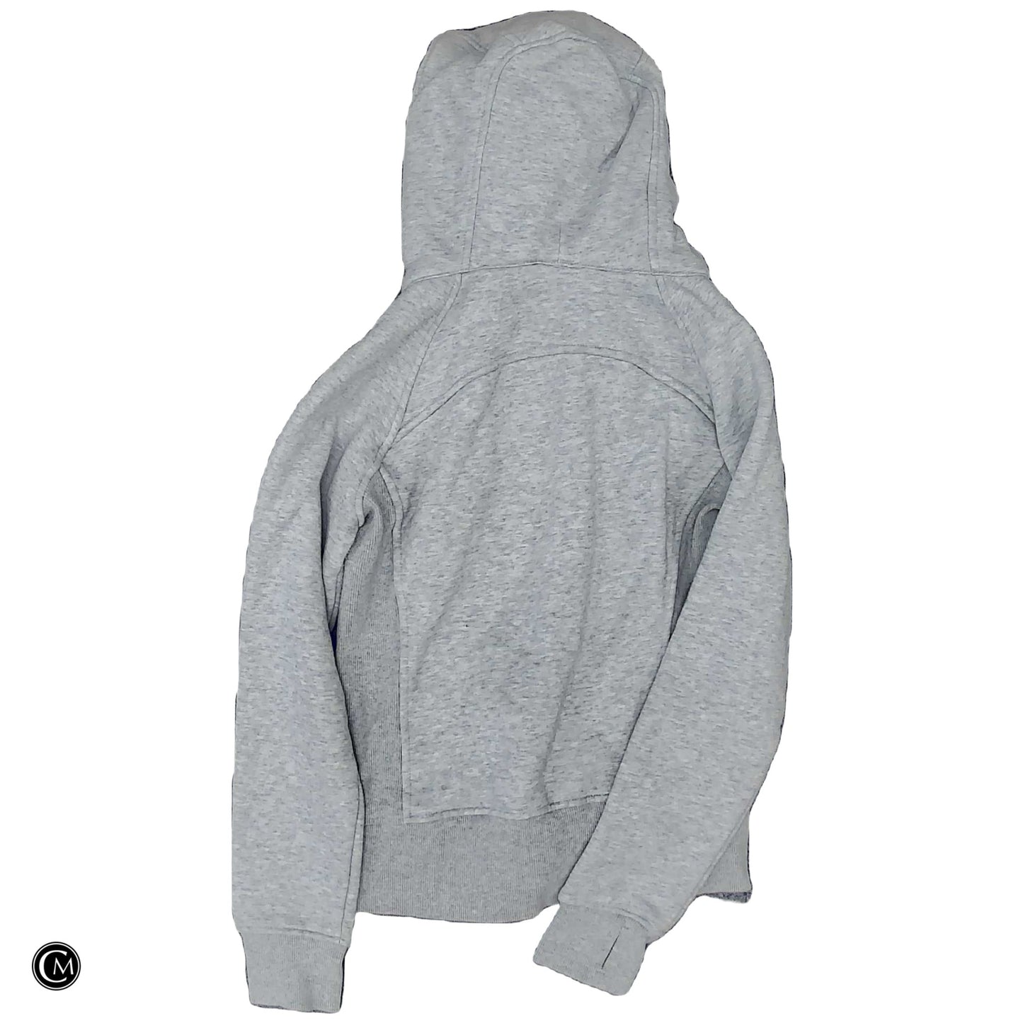 Athletic Jacket By Lululemon In Grey, Size: S image 2