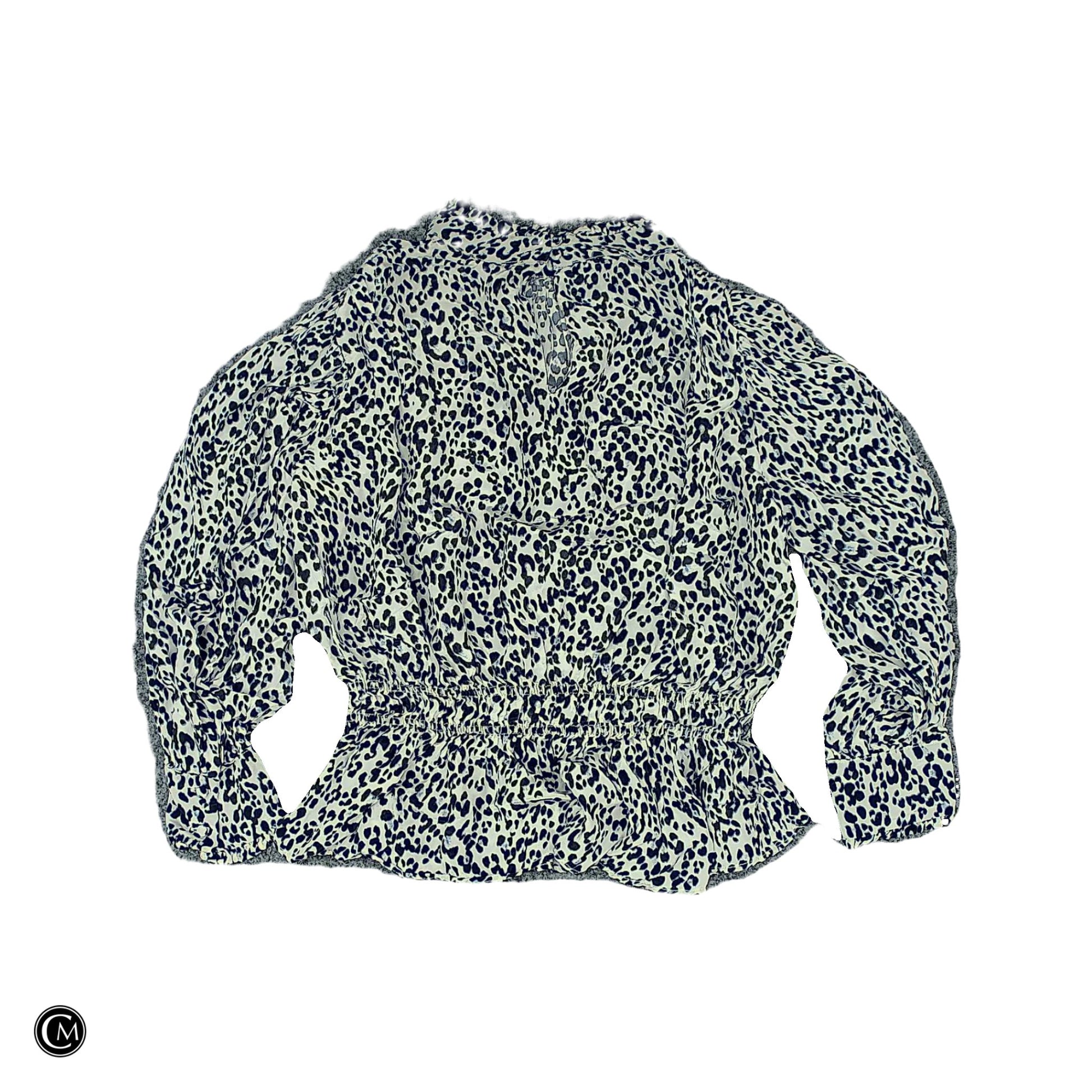 Top Ls By Zara In Animal Print, Size: Xl image 2