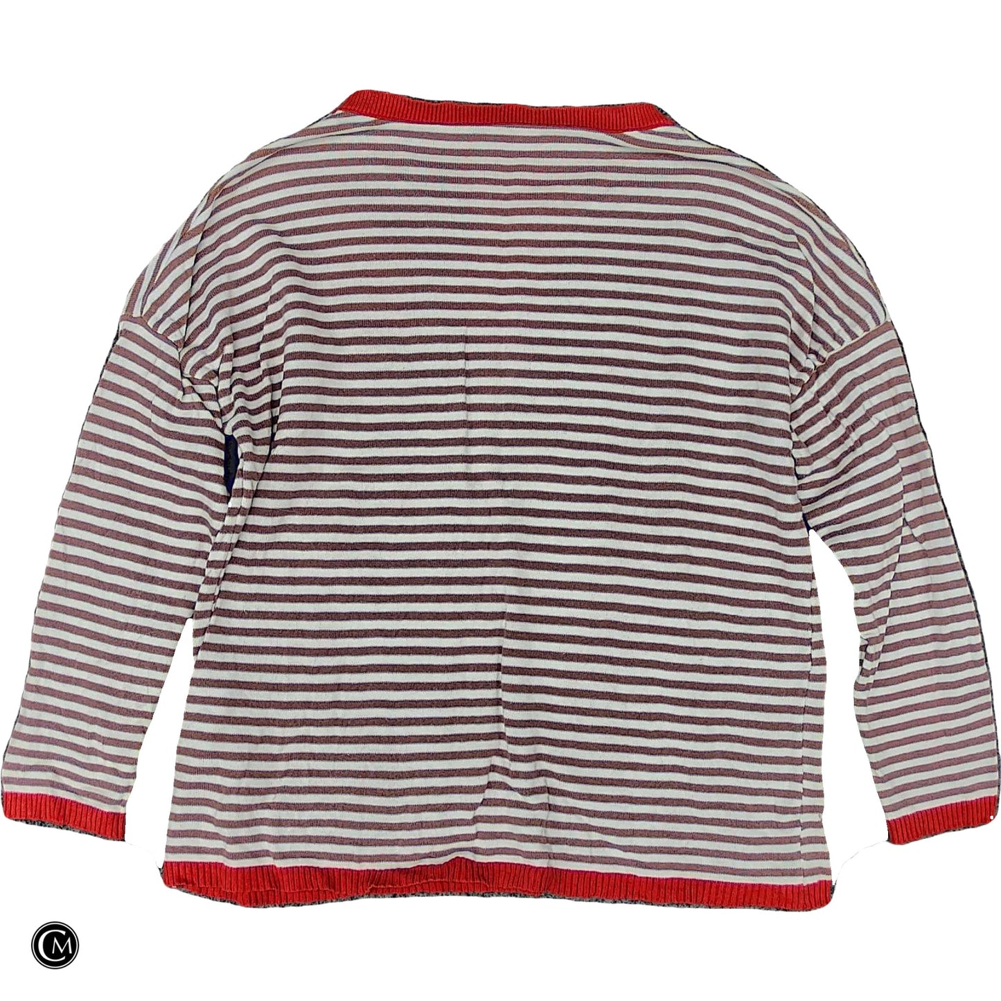 Top Ls By Clothes Mentor In Brown & White, Size: M image 2