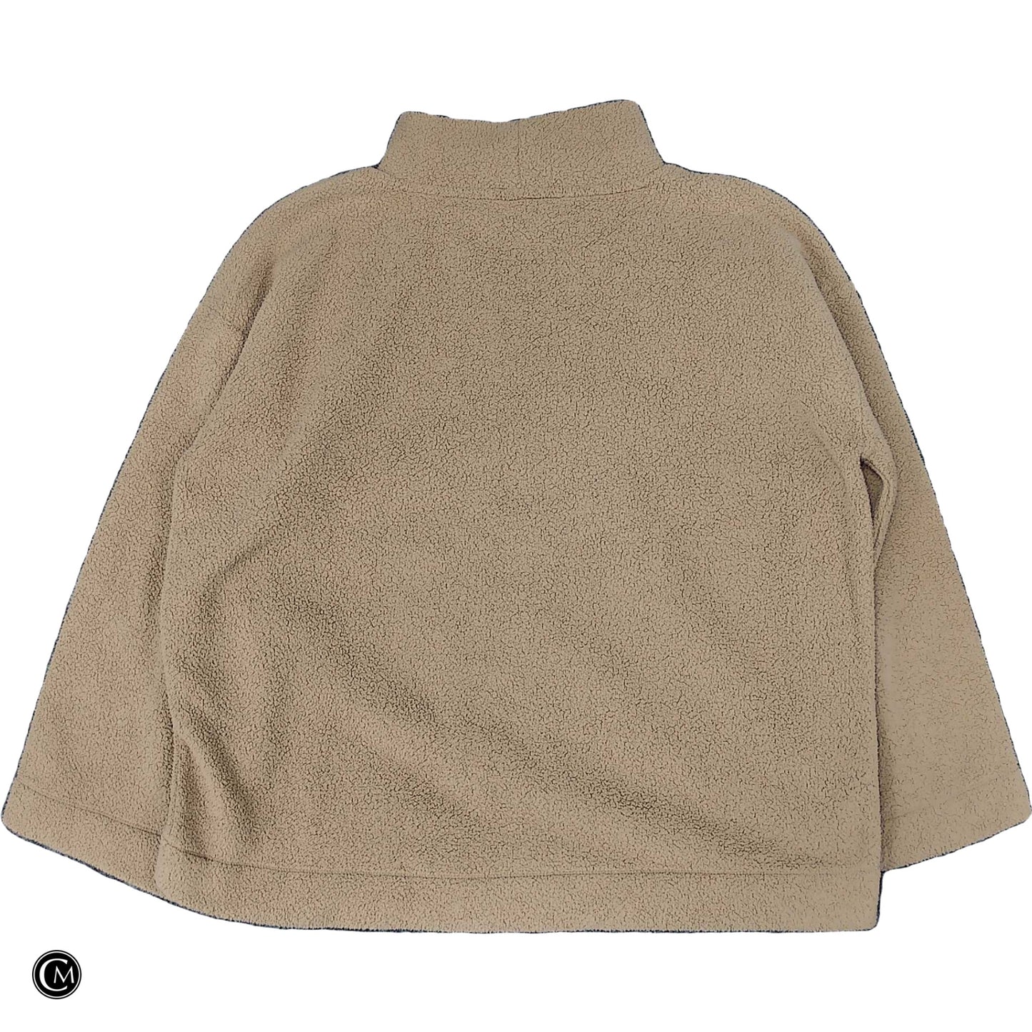 Sweatshirt Collar By Loft In Brown, Size: L image 2