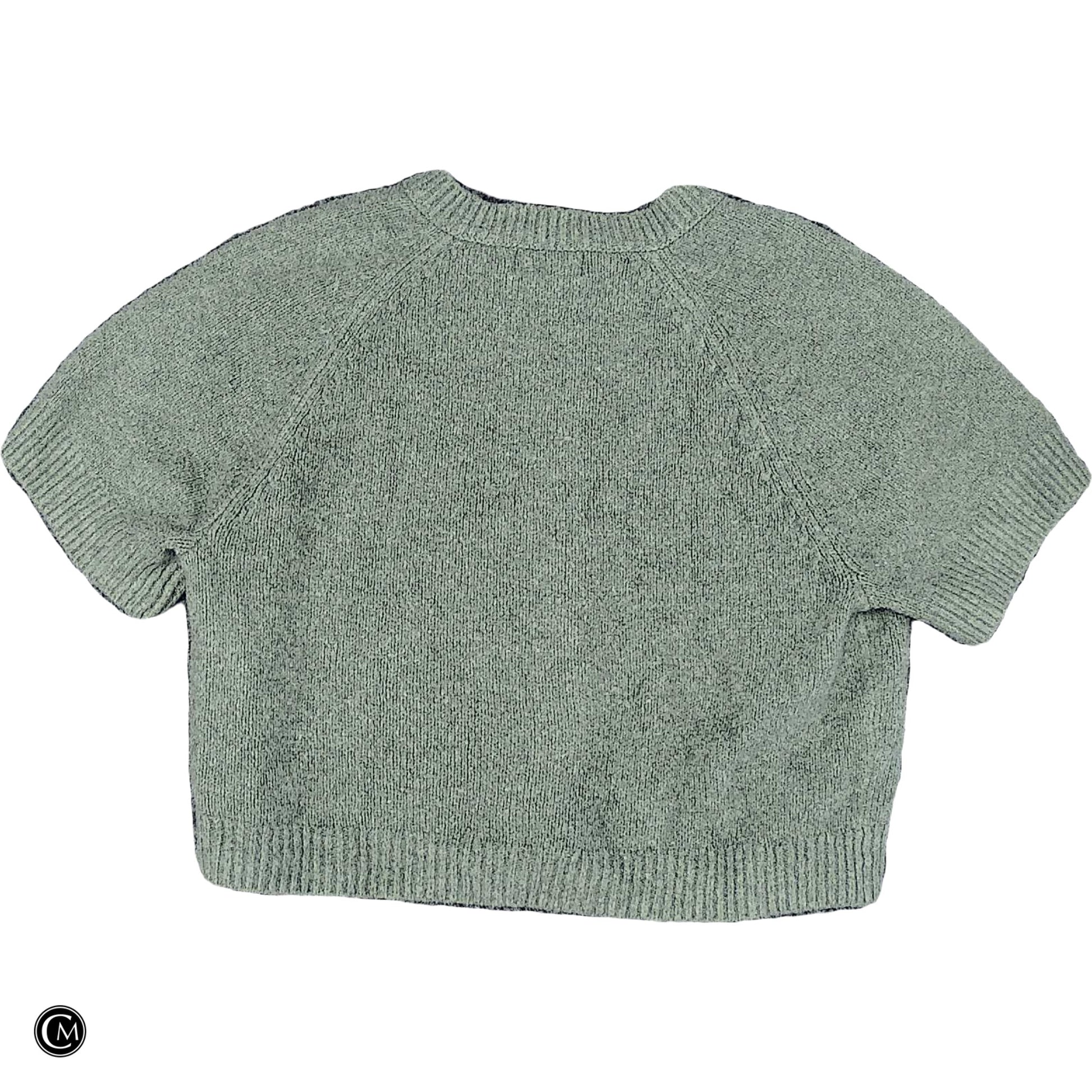 Sweater Cardigan By Universal Thread In Green, Size: L image 2