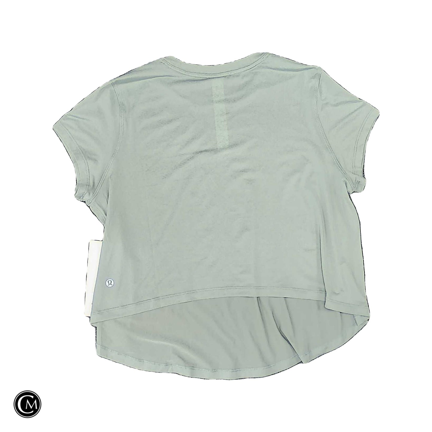 Athletic Top Ss By Lululemon In Green, Size: M image 2