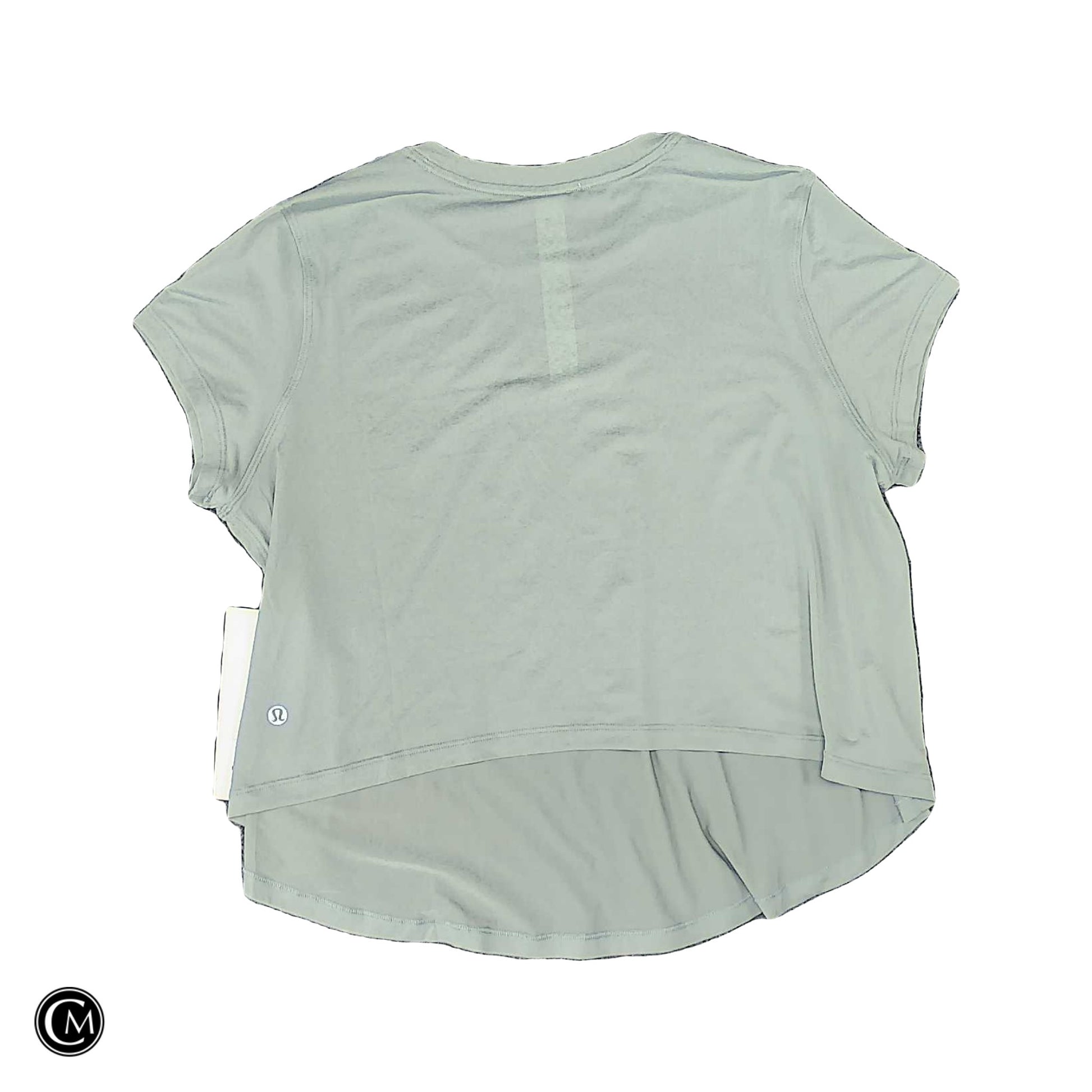 Athletic Top Ss By Lululemon In Green, Size: M image 2