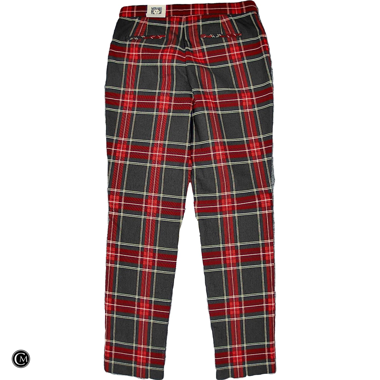 Pants Dress By Anne Klein In Plaid Pattern, Size: M image 2
