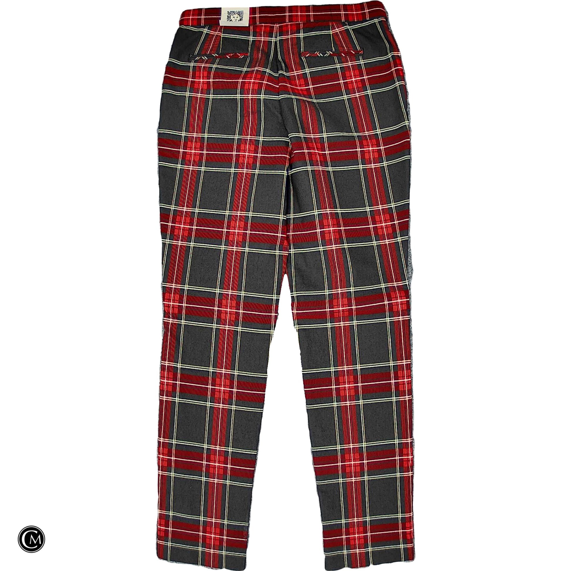 Pants Dress By Anne Klein In Plaid Pattern, Size: M image 2