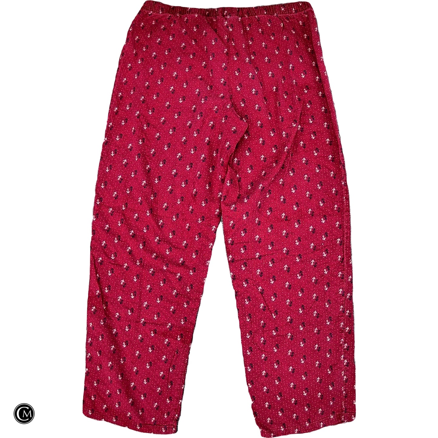 Pants Lounge By Nautica In Blue & Pink, Size: M image 2