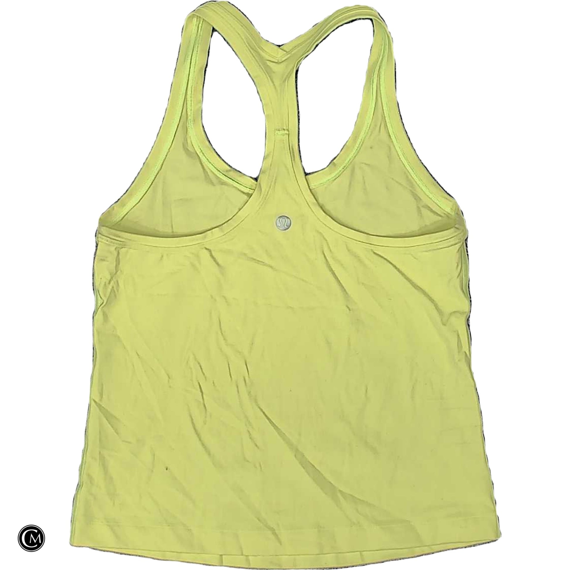 Athletic Tank Top By Lululemon In Yellow, Size: S image 2