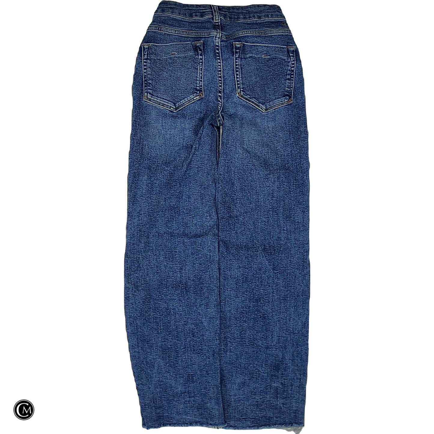Jeans Straight By Pilcro In Blue Denim, Size: 0 image 2