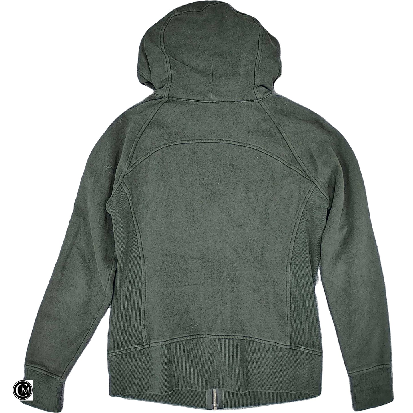 Athletic Jacket By Lululemon In Green, Size: M image 2