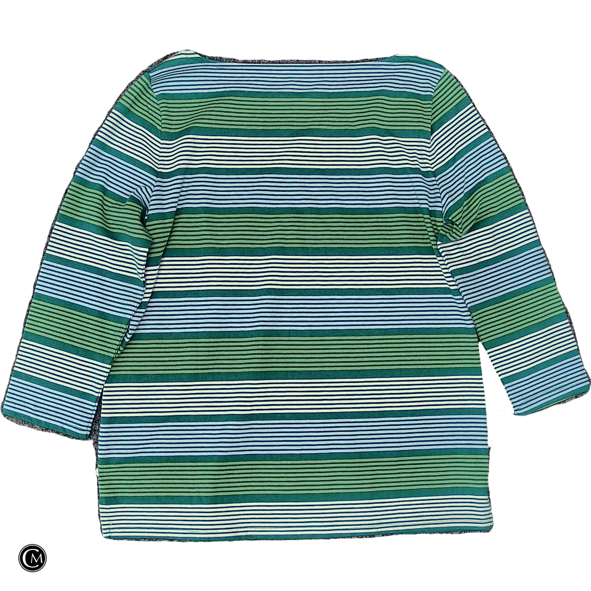 Top Ls By Talbots In Blue & Green, Size: Lp image 2