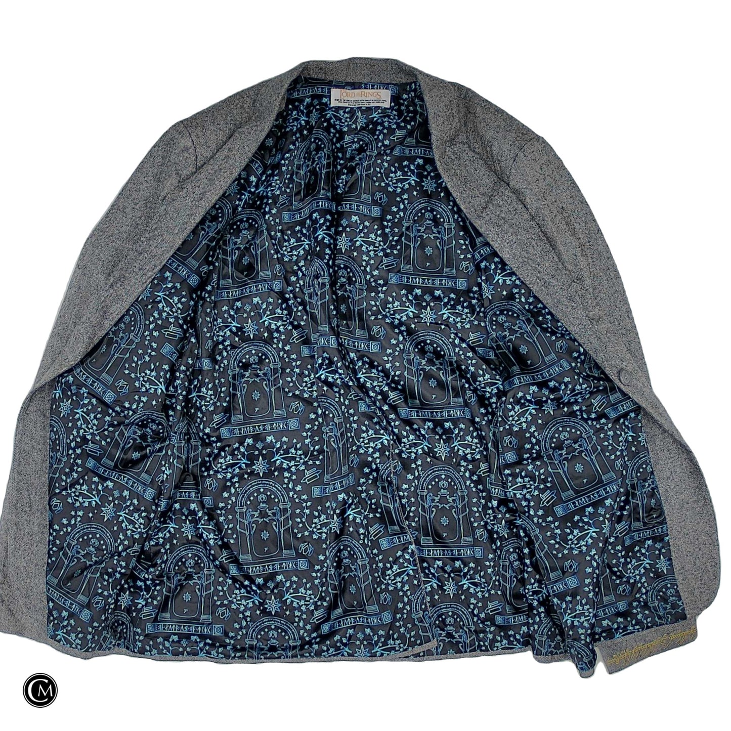 Blazer By Clothes Mentor In Grey, Size: 3x image 2