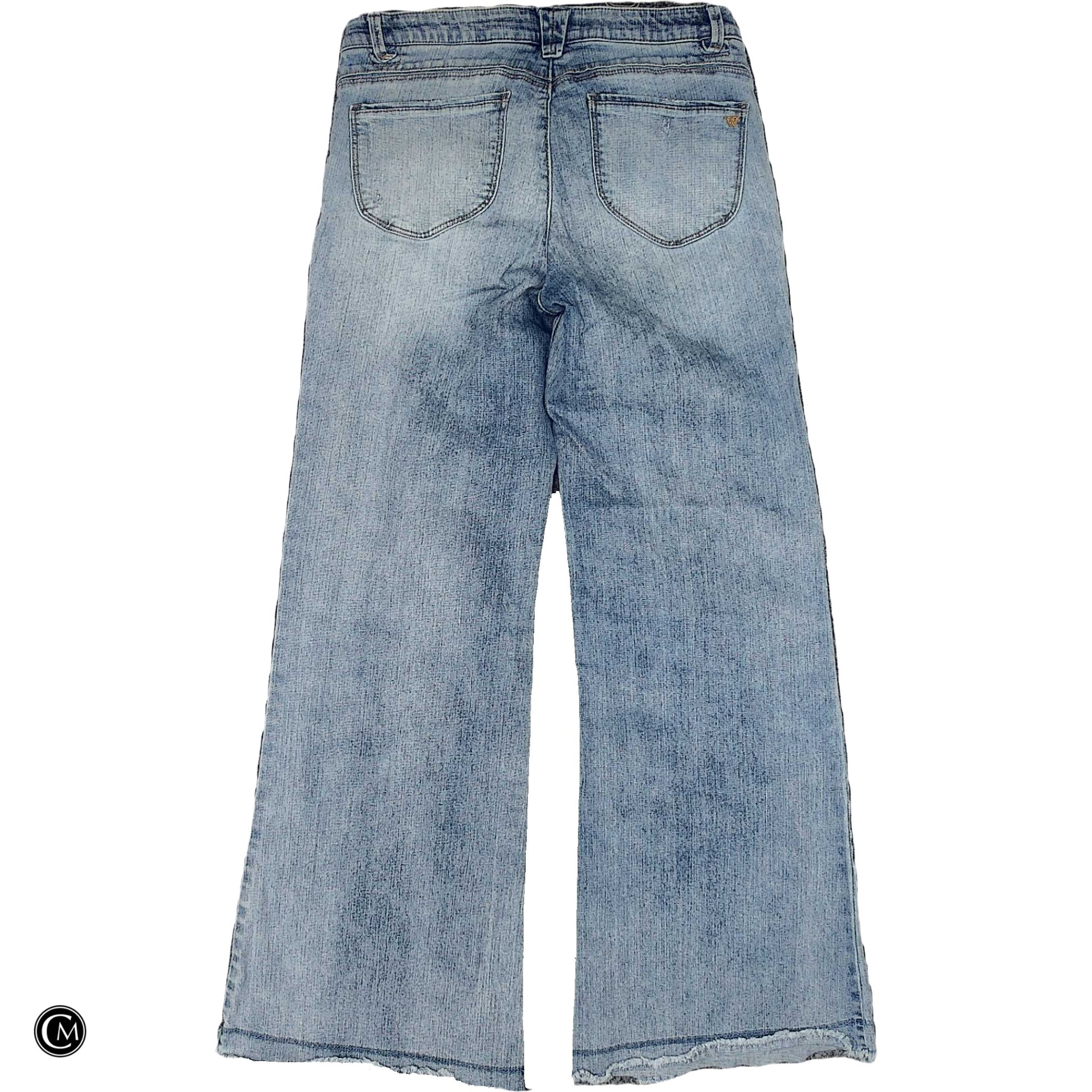 Jeans Boot Cut By Wit & Wisdom In Blue Denim, Size: 6 image 2