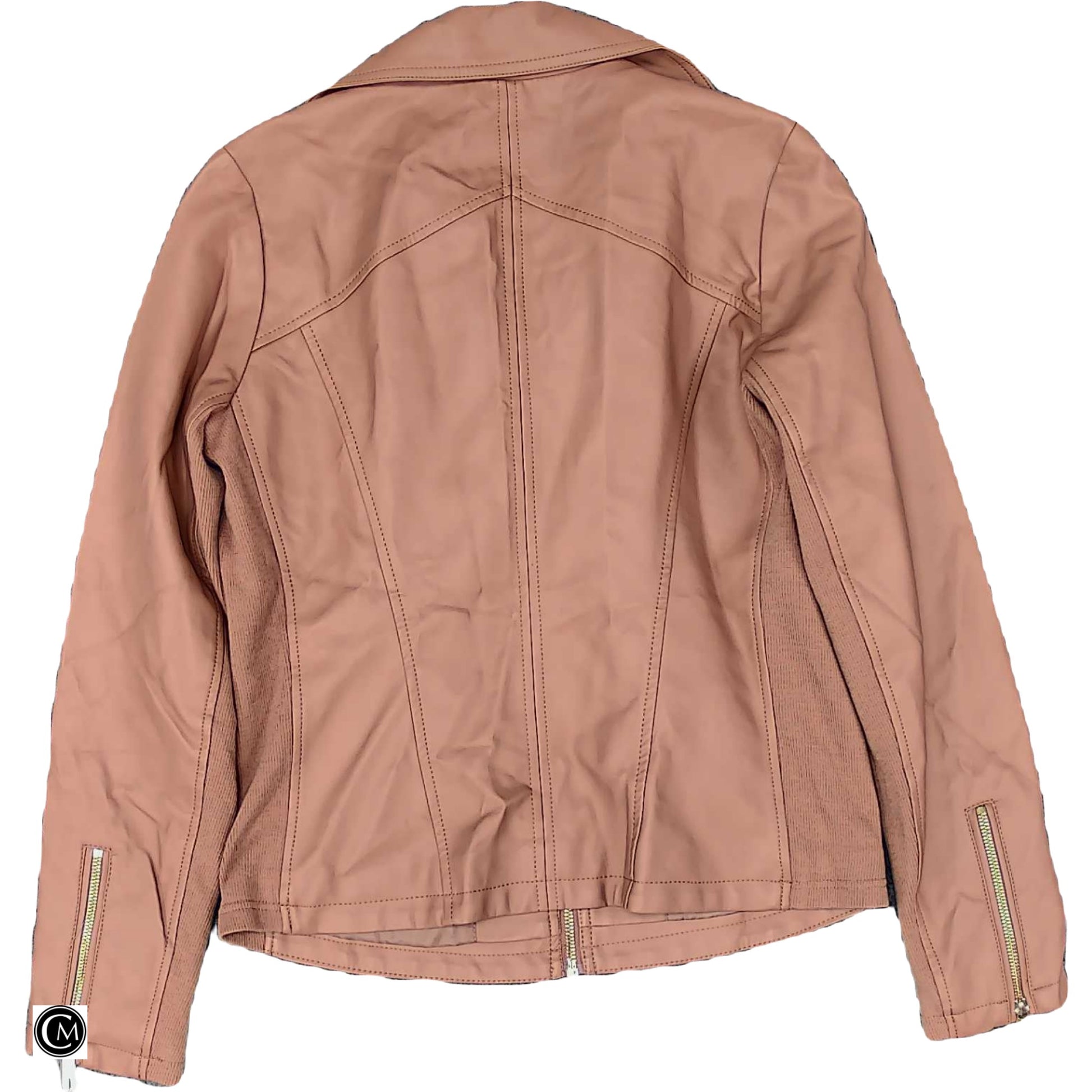 Jacket Moto By Kenneth Cole In Pink, Size: S image 2