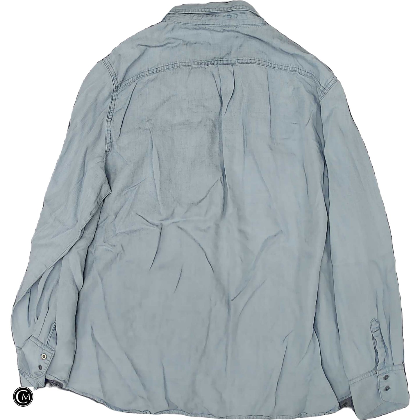 Top Ls By Buffalo David Bitton In Blue, Size: 1x image 2