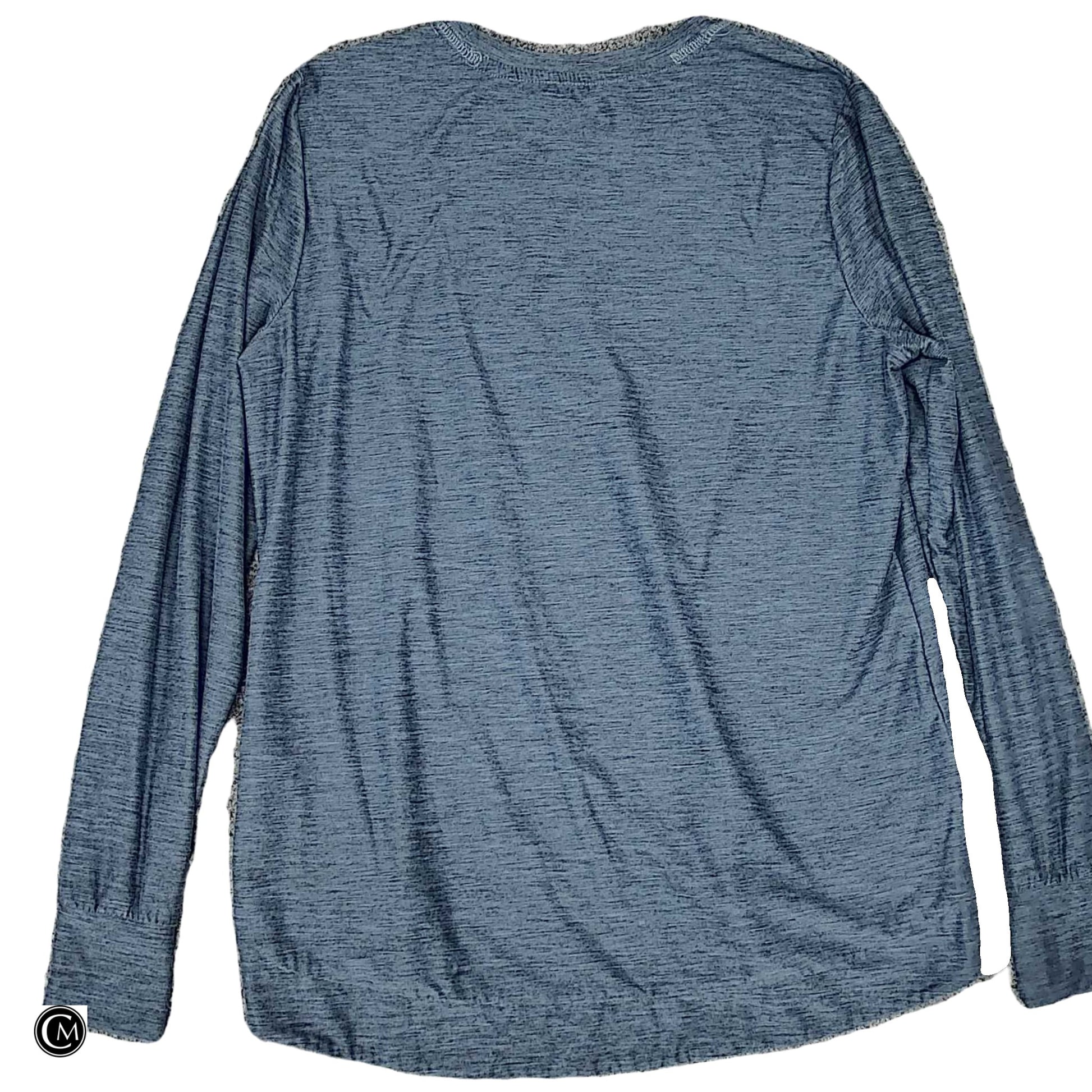 Athletic Top Ls Crewneck By Skechers In Blue, Size: Xs image 2