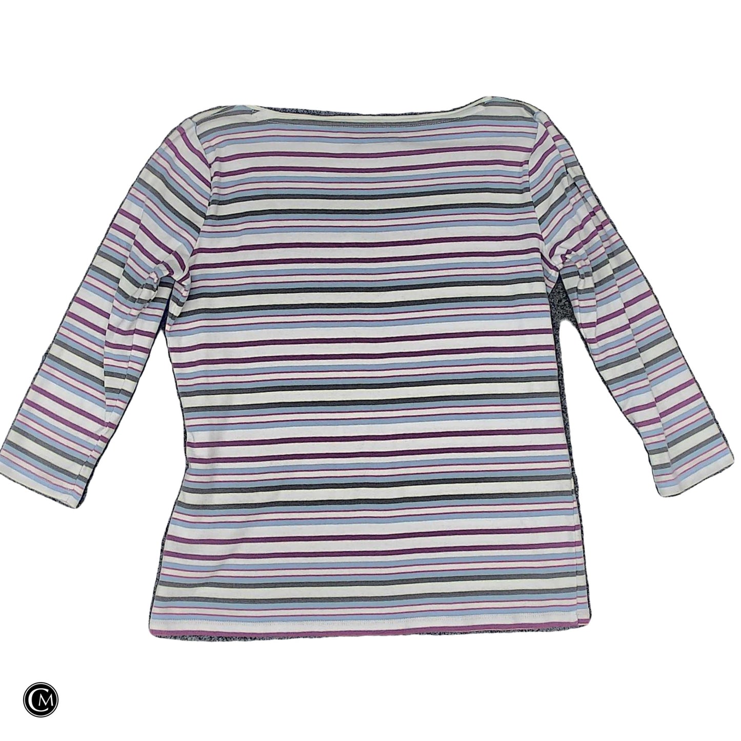Top Ls By Talbots In Striped Pattern, Size: Mp image 2