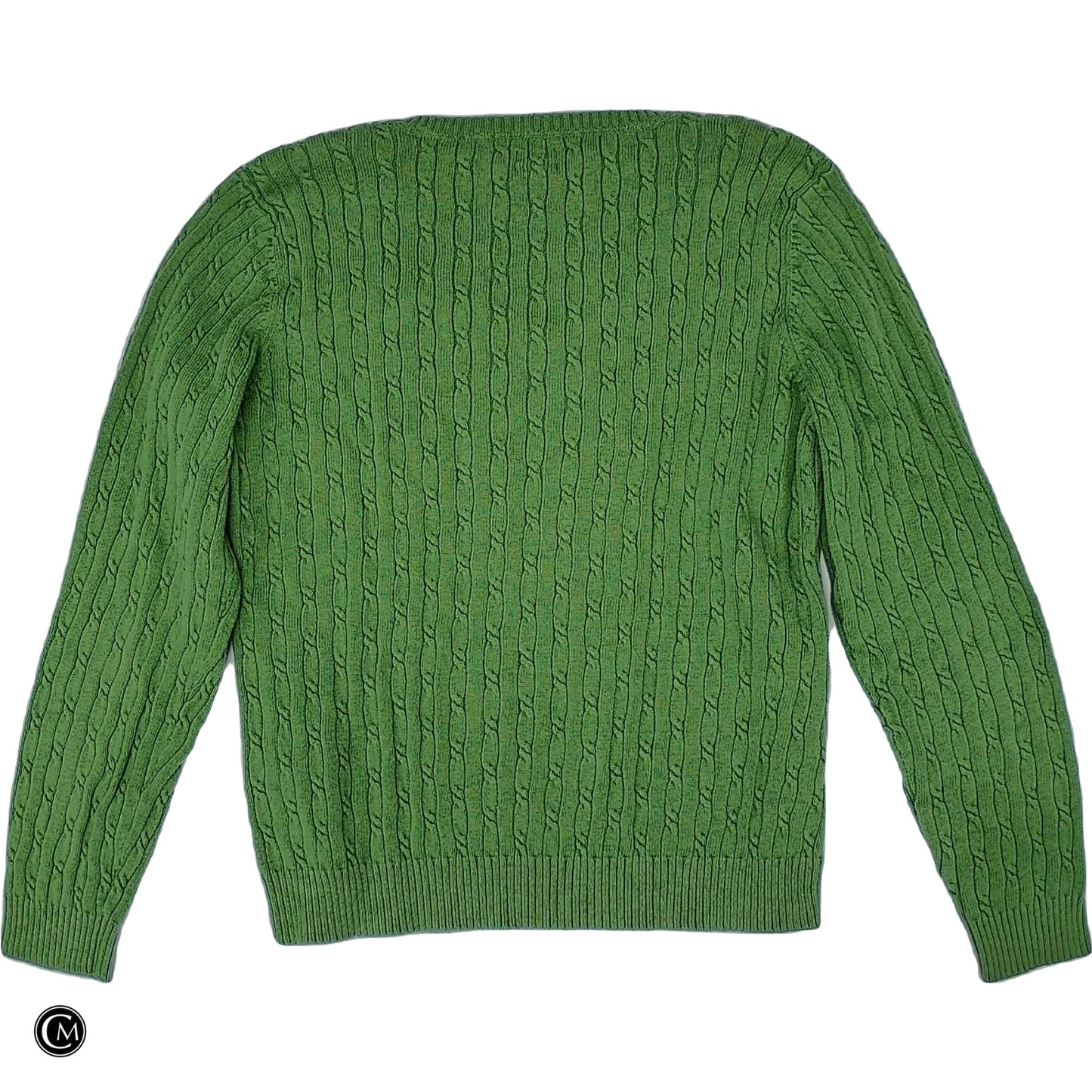 Sweater By Izod In Green, Size: Xl image 2