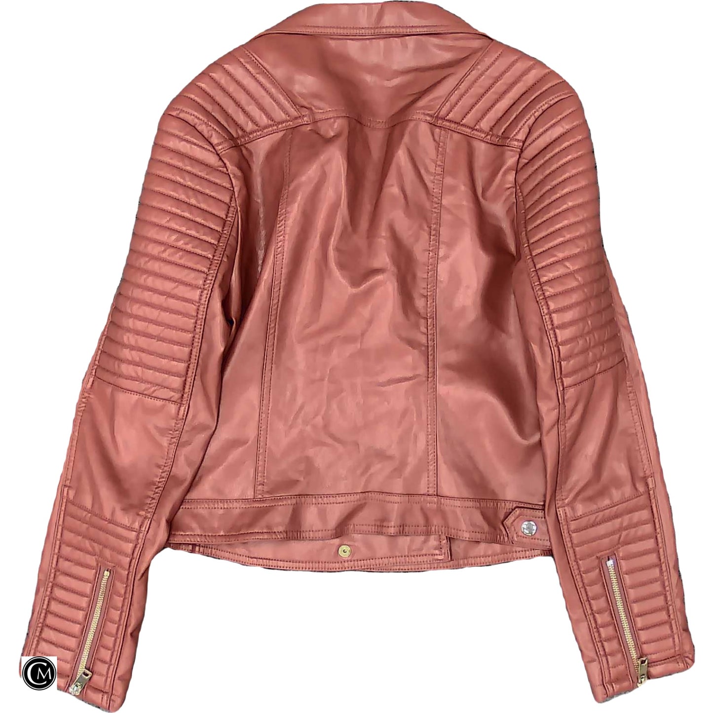 Jacket Moto By Love Tree In Pink, Size: M image 2