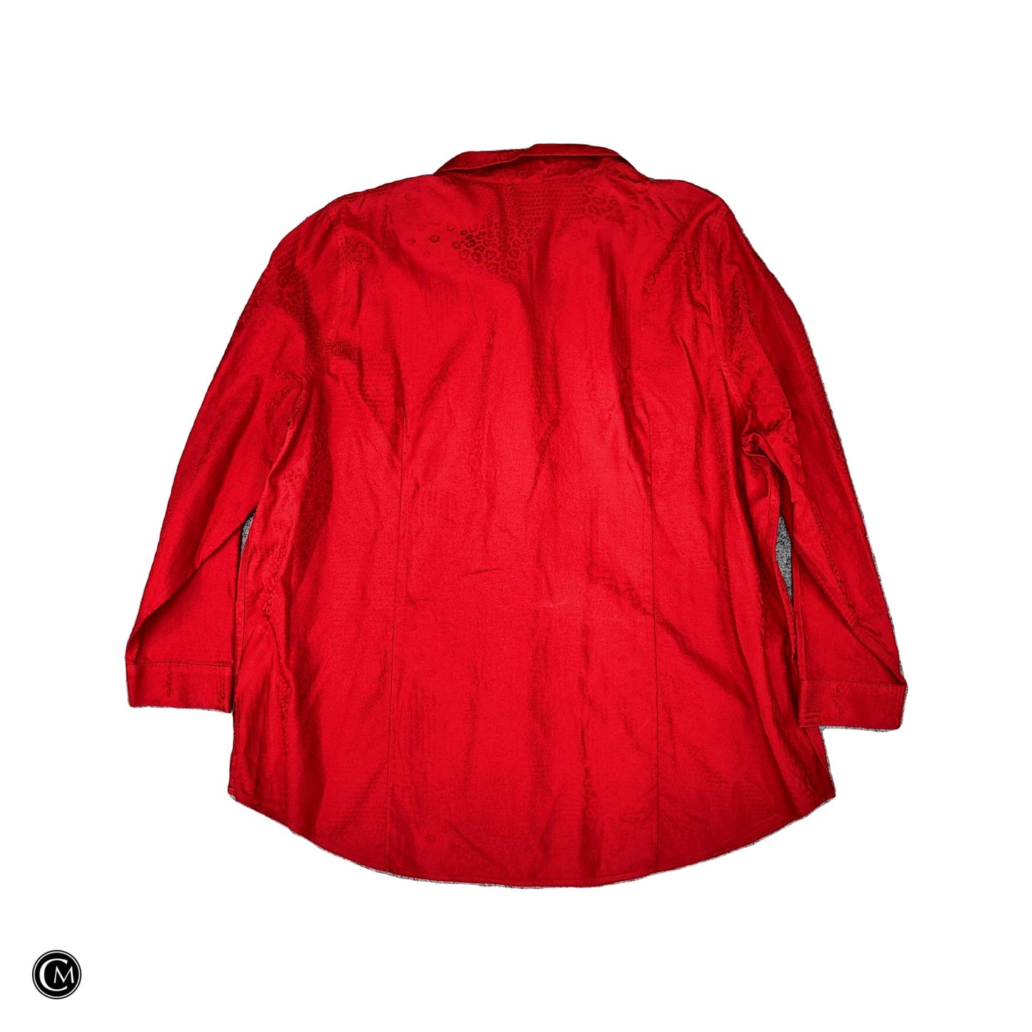 Top Ls By Chicos In Red, Size: 1x image 2