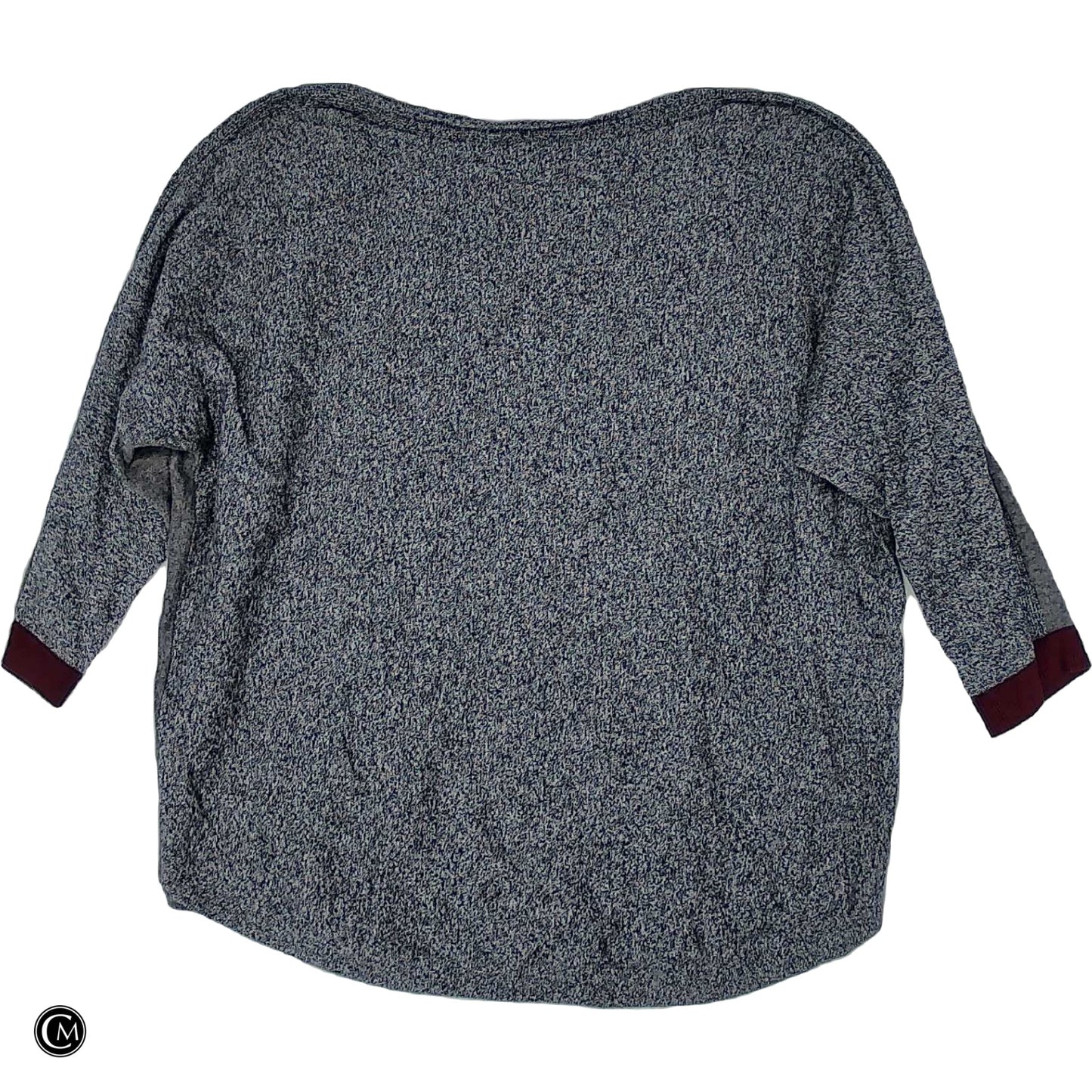 Top Ls By Chicos In Grey & Red, Size: L image 2