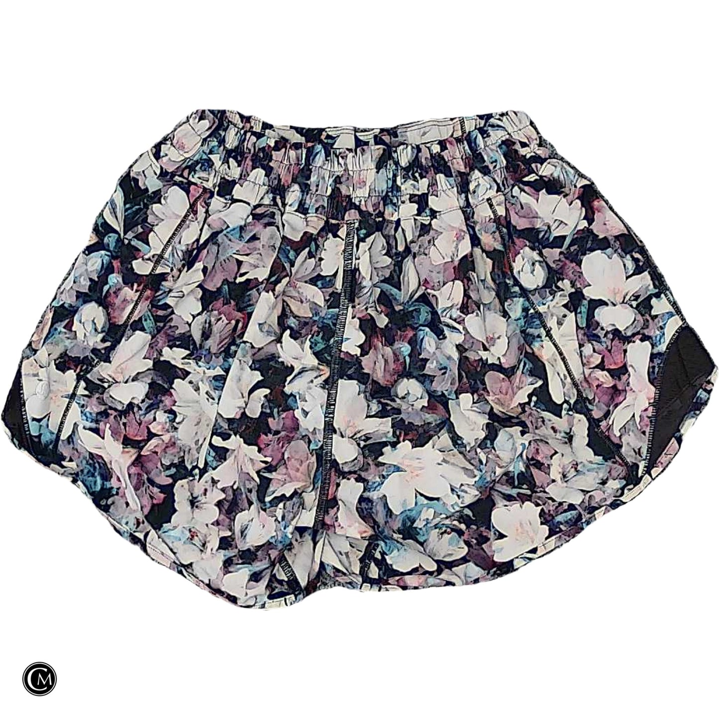 Athletic Shorts By Lululemon In Floral Print, Size: S image 2