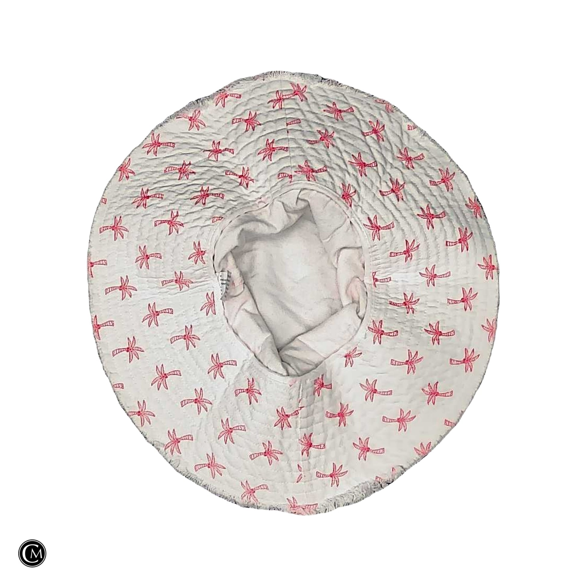 Hat Bucket By Clothes Mentor In Tropical Print image 2