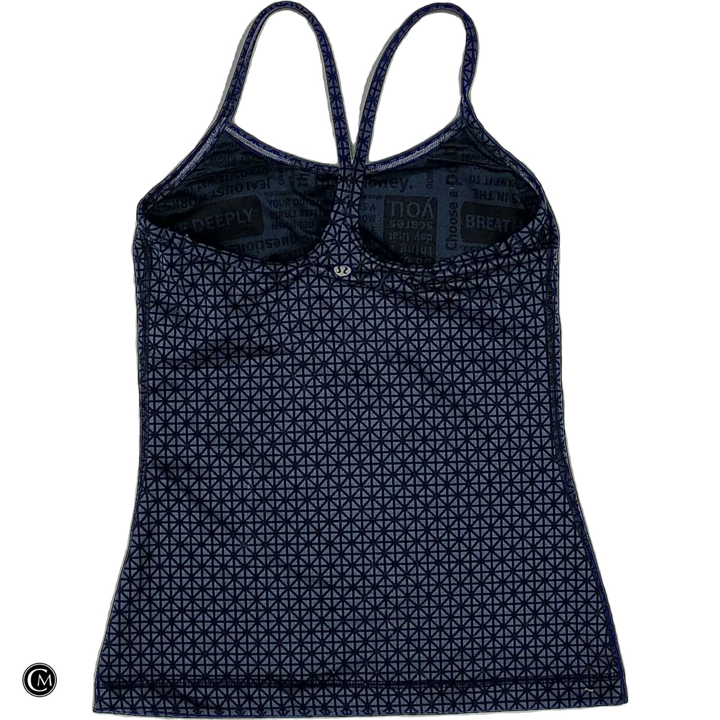 Athletic Tank Top By Lululemon In Navy, Size: S image 2