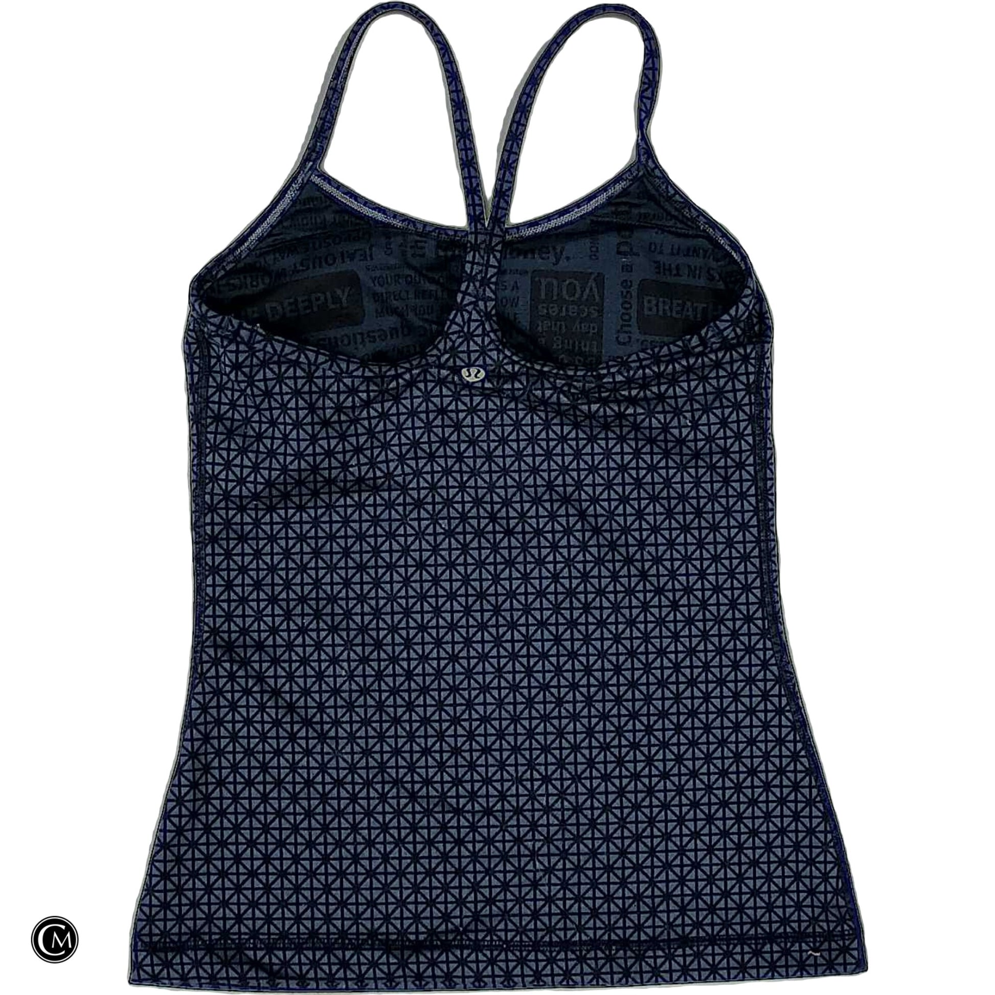 Athletic Tank Top By Lululemon In Navy, Size: S image 2