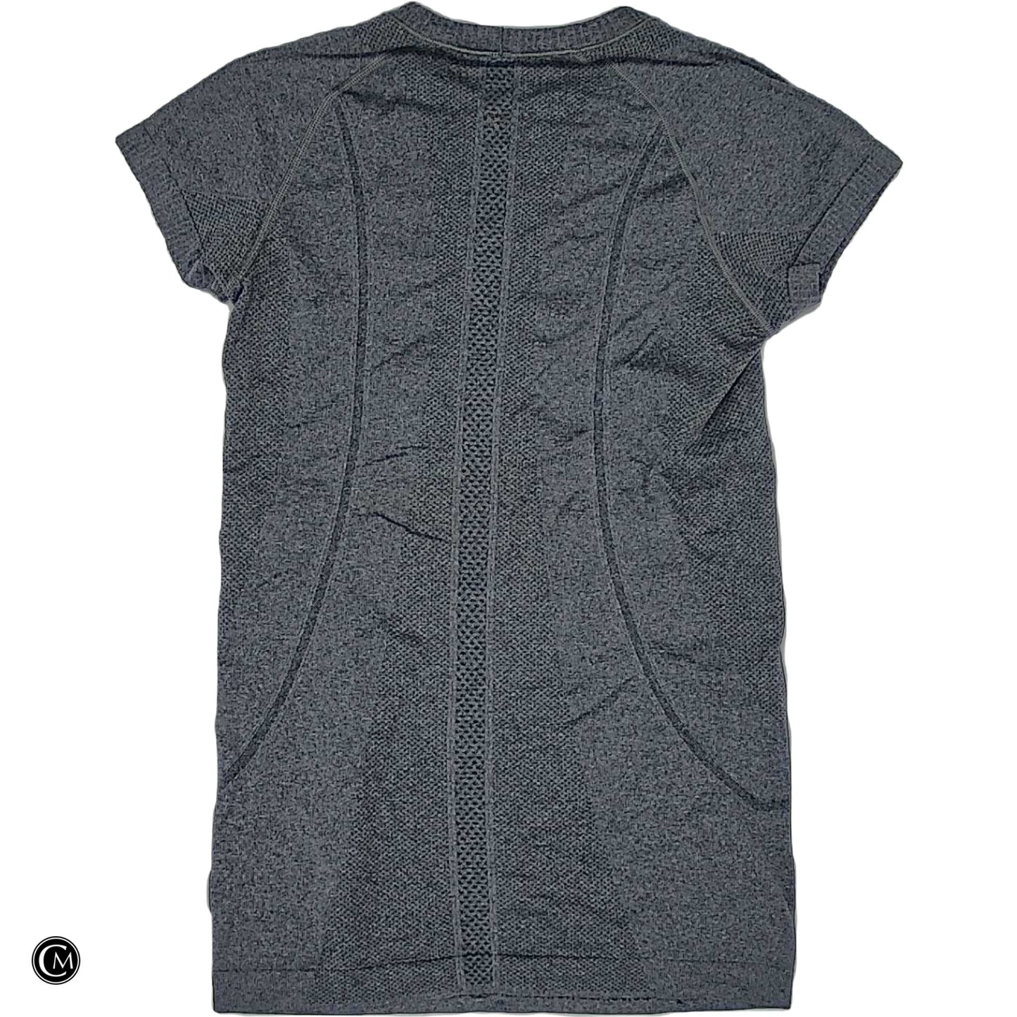 Athletic Top Ss By Lululemon In Grey, Size: S image 2