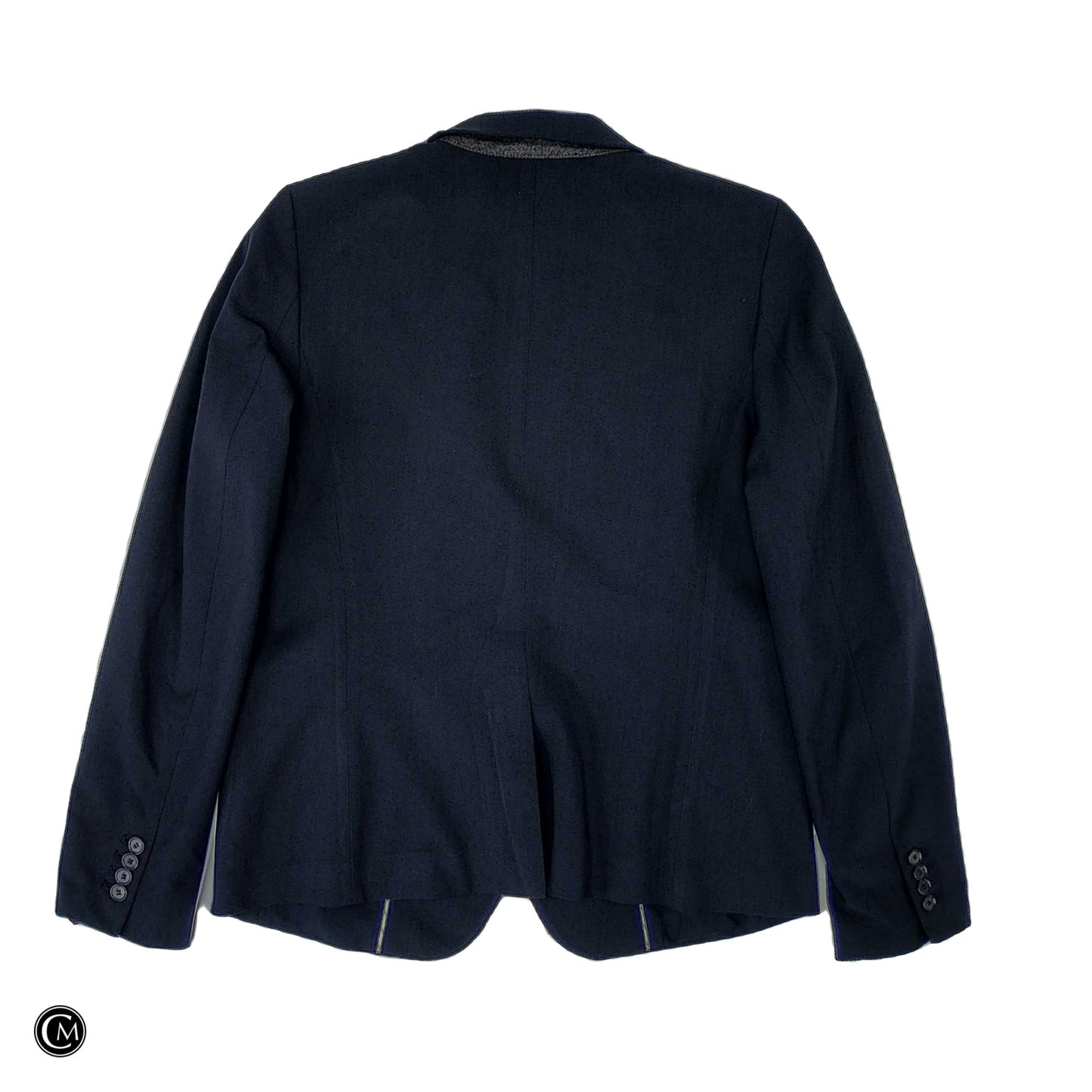 Blazer By Ann Taylor In Navy, Size: L image 2