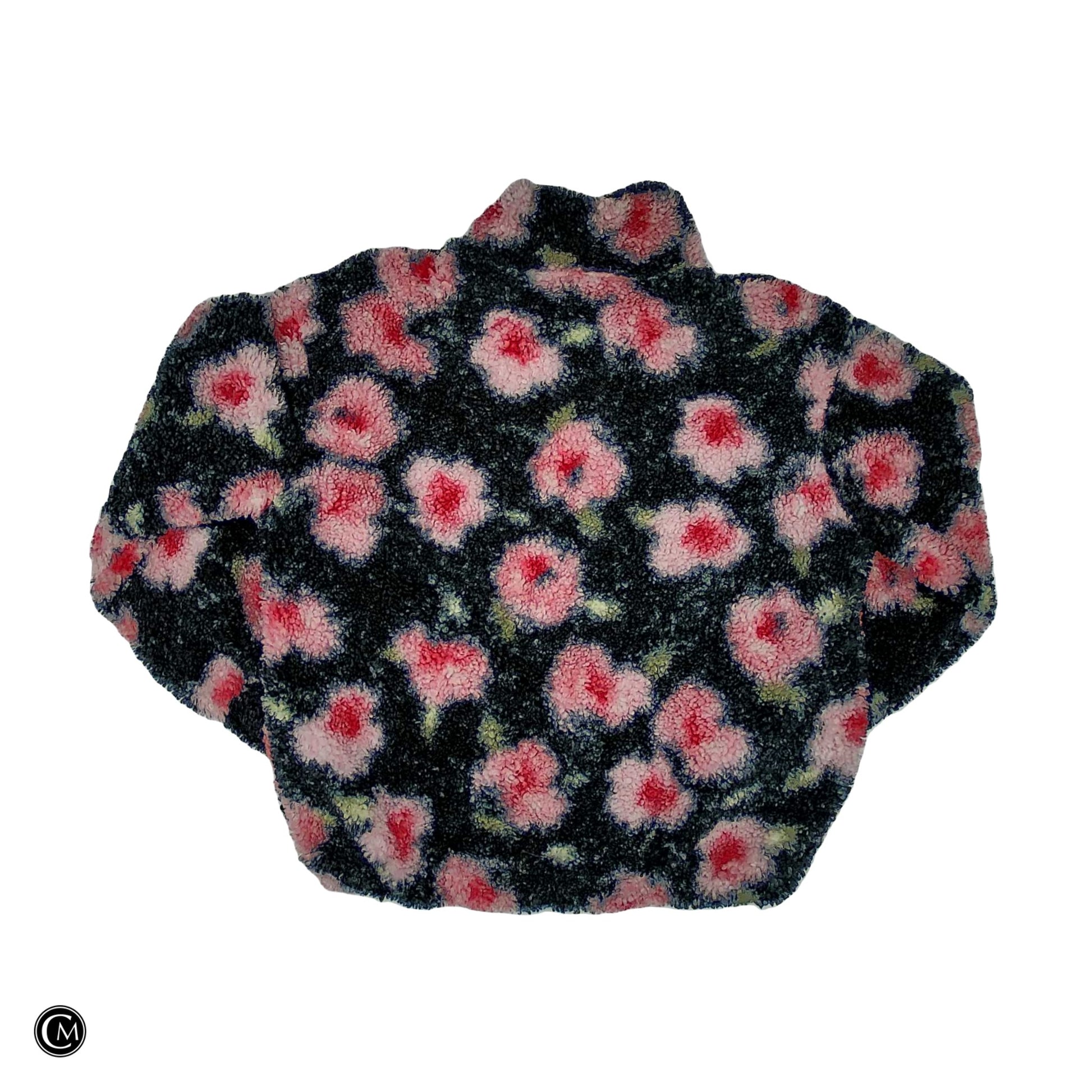 Jacket Faux Fur & Sherpa By Target-Designer In Black & Pink, Size: Xs image 2