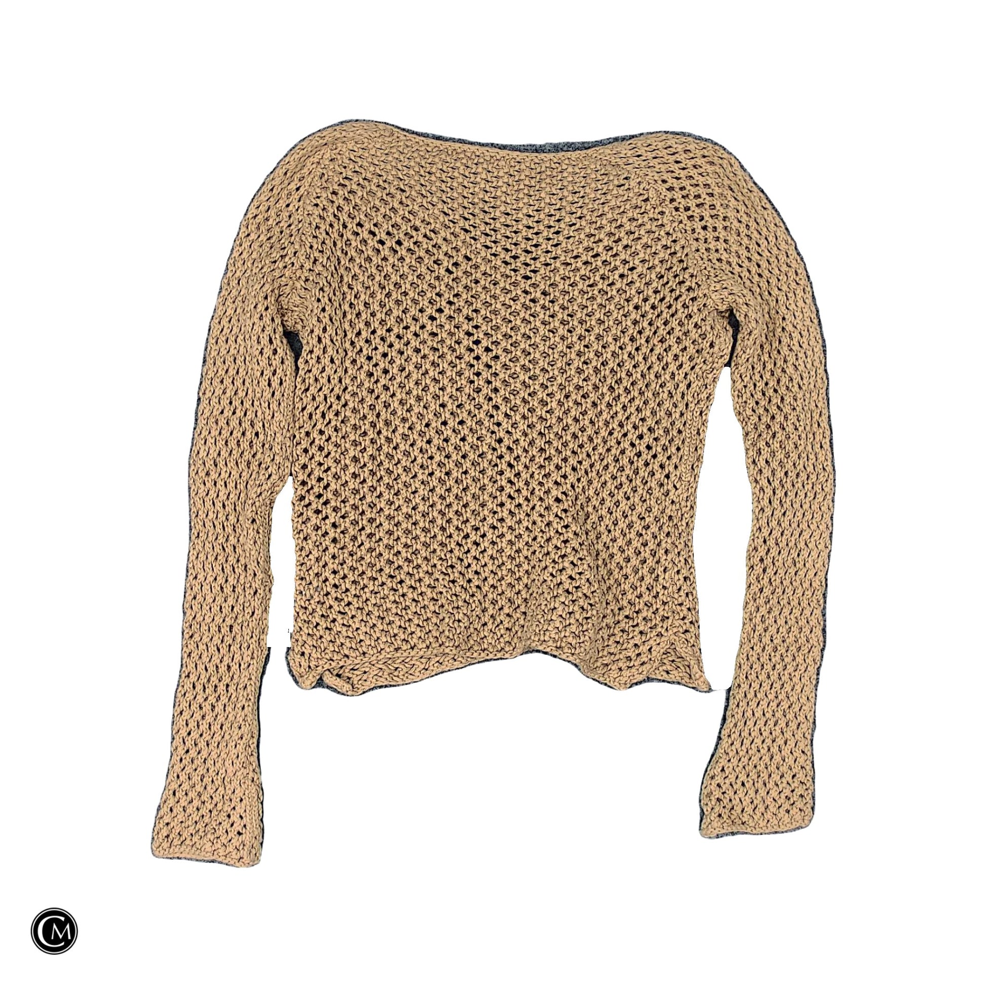 Sweater By Abercrombie And Fitch In Tan, Size: M image 2
