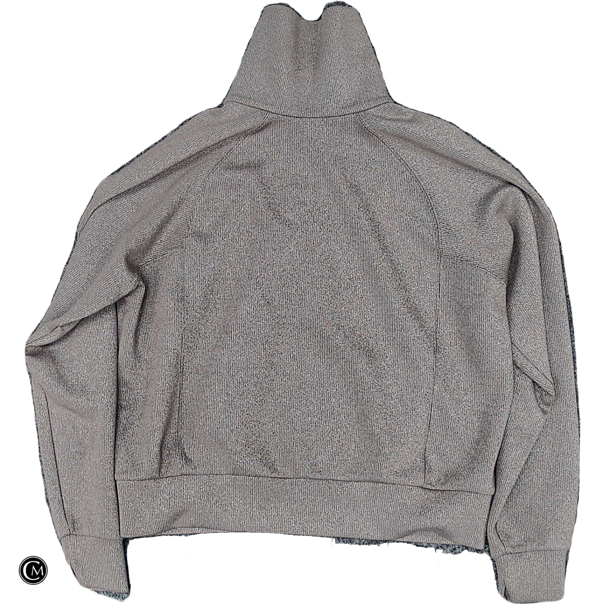 Sweatshirt Collar By Spanx In Taupe, Size: M image 2