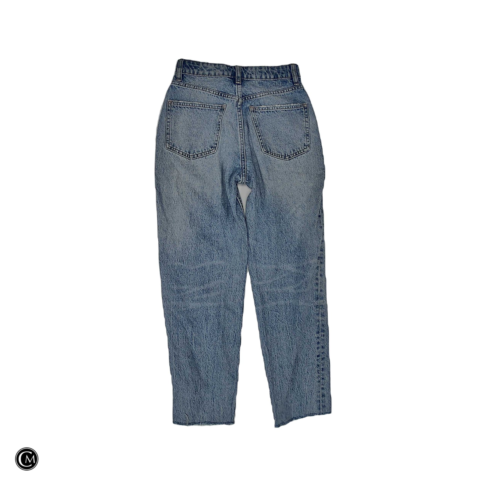 Jeans Straight By Zara In Blue, Size: 2 image 2