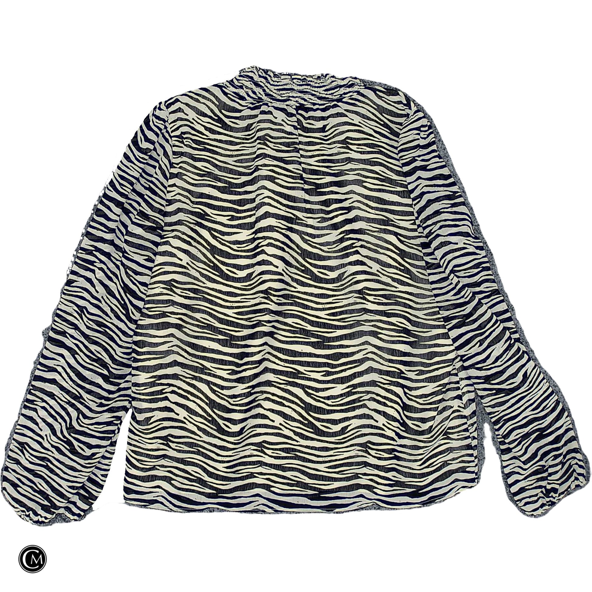 Top Ls By J. Crew In Zebra Print, Size: S image 2