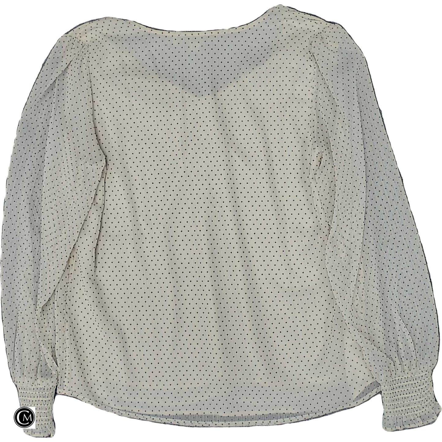 Blouse Ls By Loft In Cream, Size: S image 2