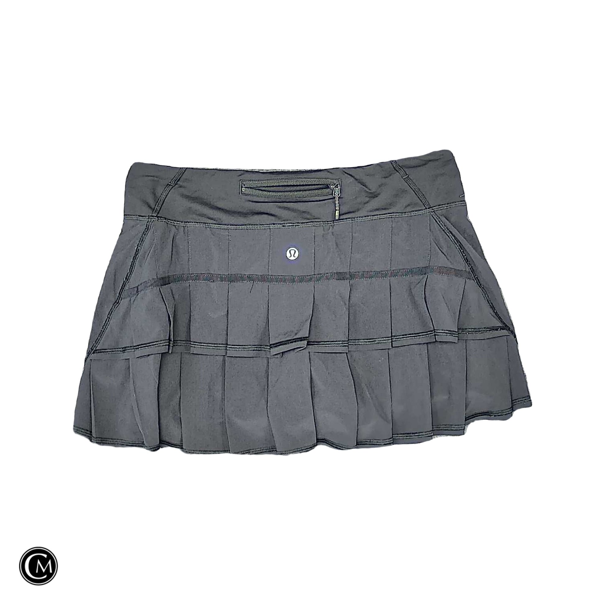 Athletic Skort By Lululemon In Black, Size: M image 2