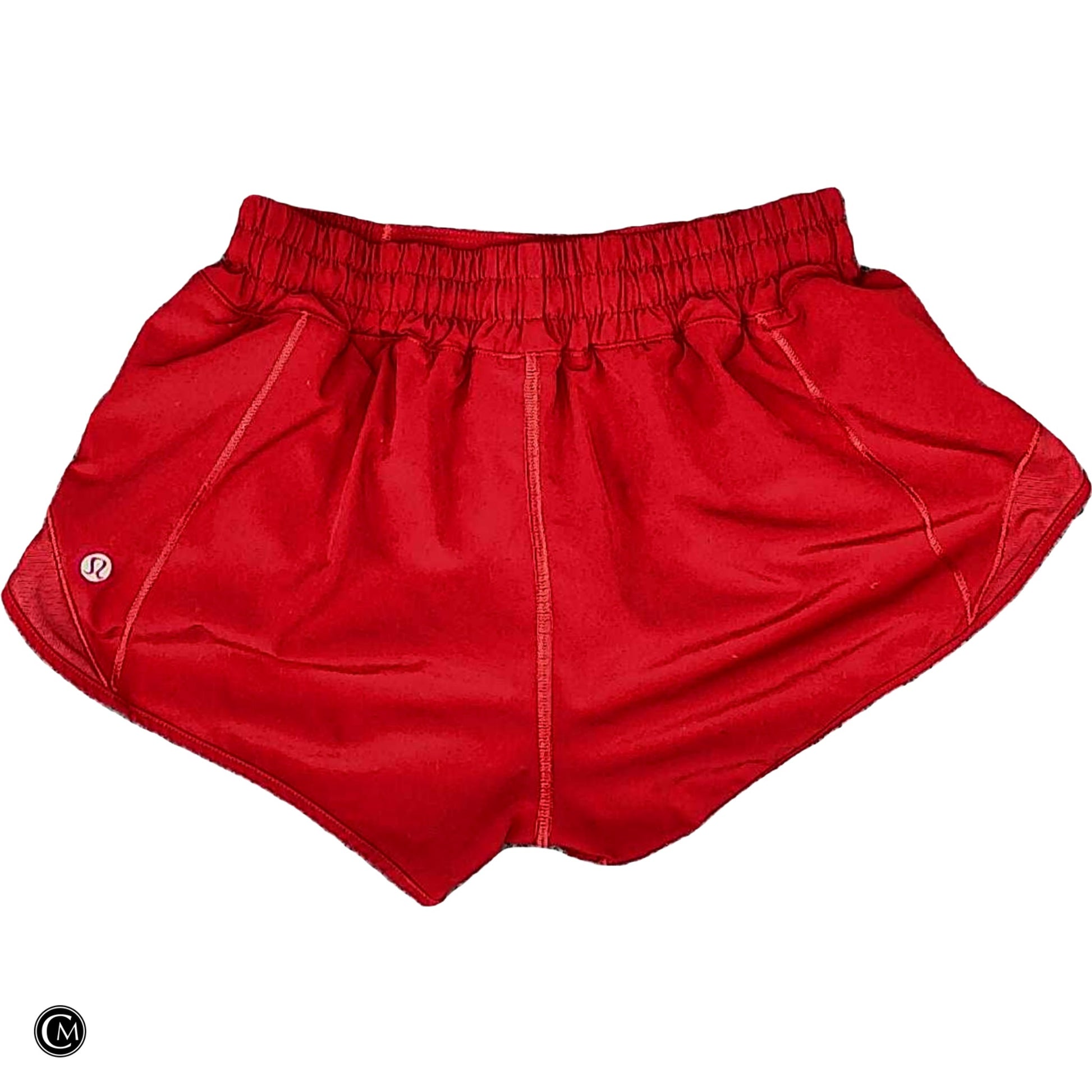 Athletic Shorts By Lululemon In Red, Size: S image 2