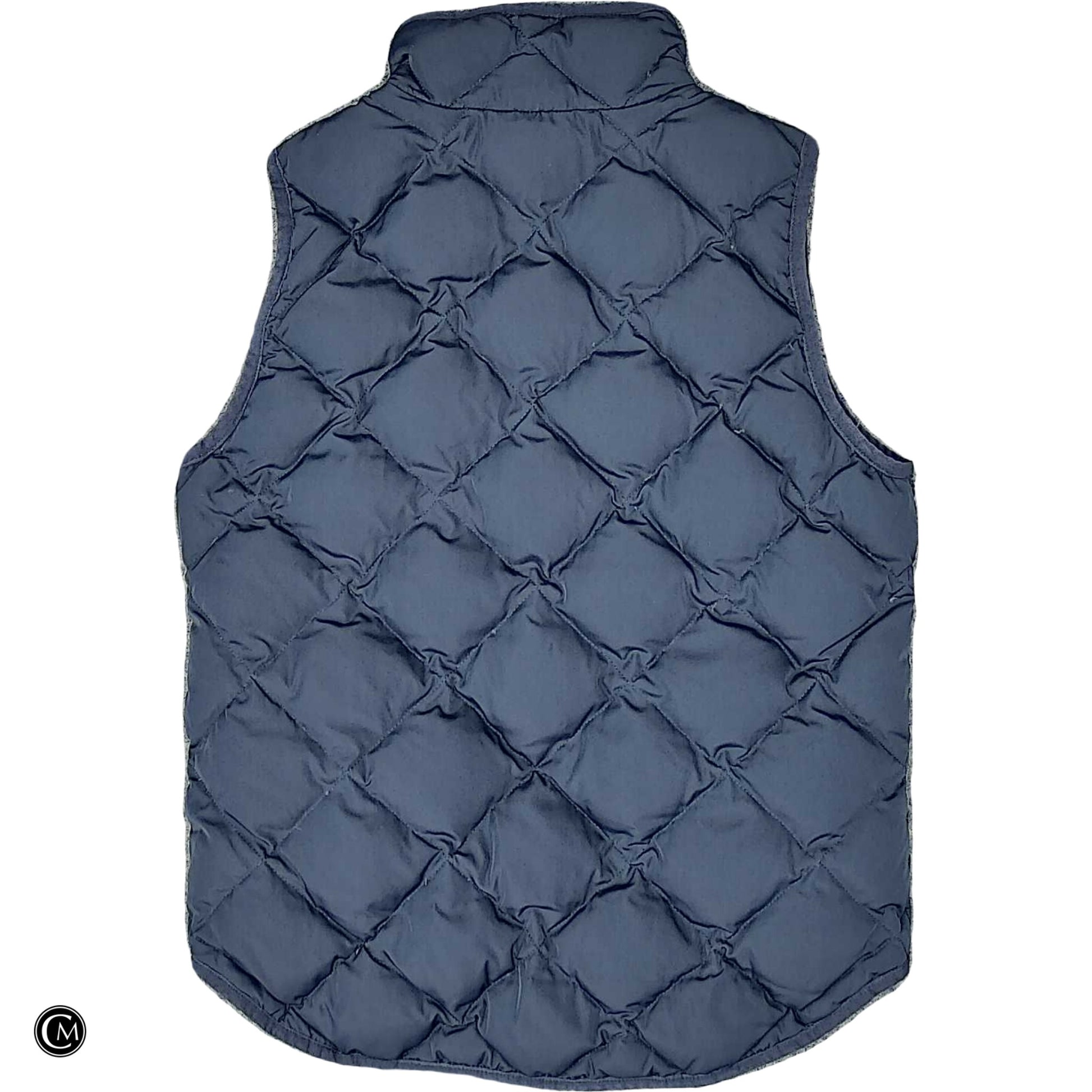 Vest Puffer & Quilted By J. Crew In Navy, Size: Xs image 2
