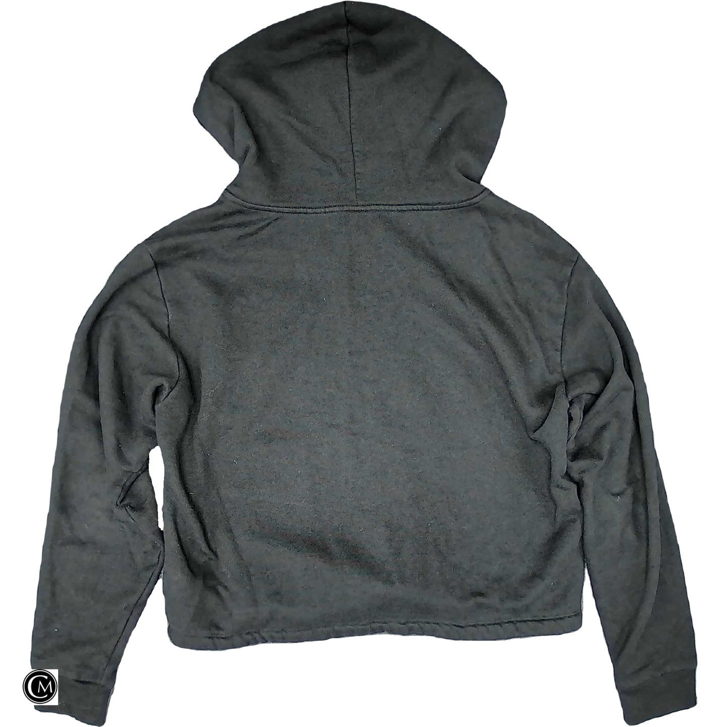 Sweatshirt Hoodie By Pink In Black, Size: M image 2