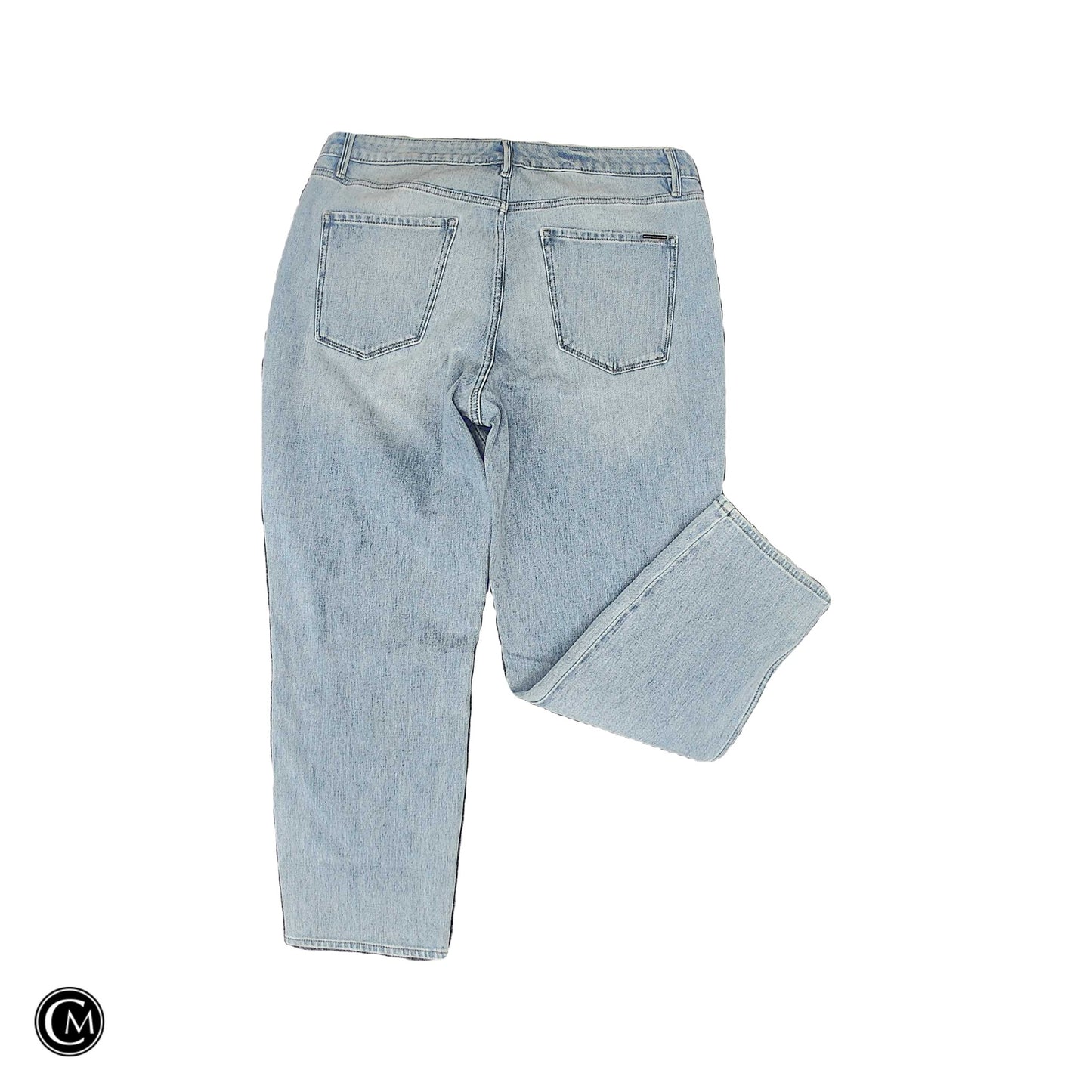 Jeans Straight By White House Black Market In Blue Denim, Size: 14 image 2