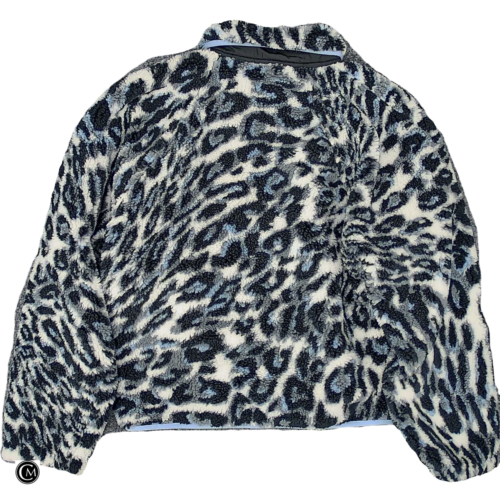 Jacket Faux Fur & Sherpa By Free People In Animal Print, Size: Xs image 2