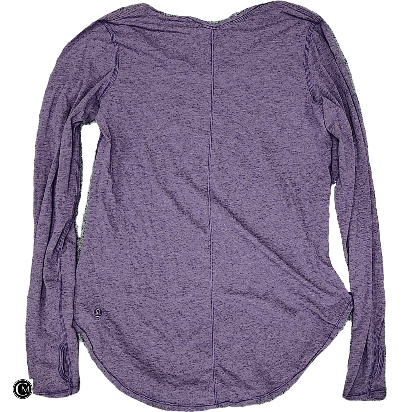 Athletic Top Ls Crewneck By Lululemon In Purple, Size: S image 2